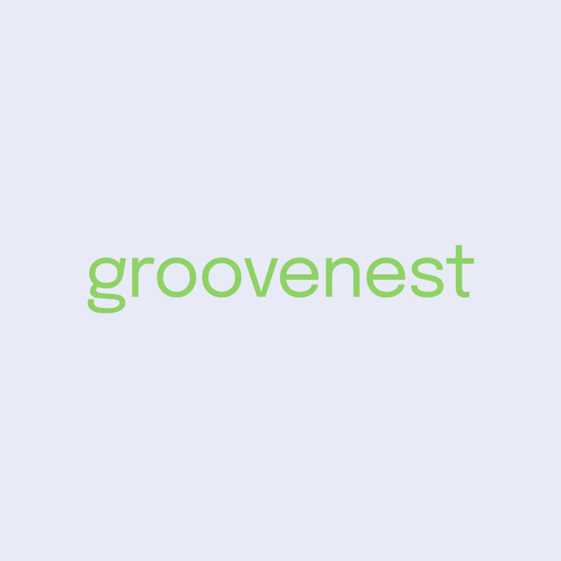 GrooveNest logo for music app