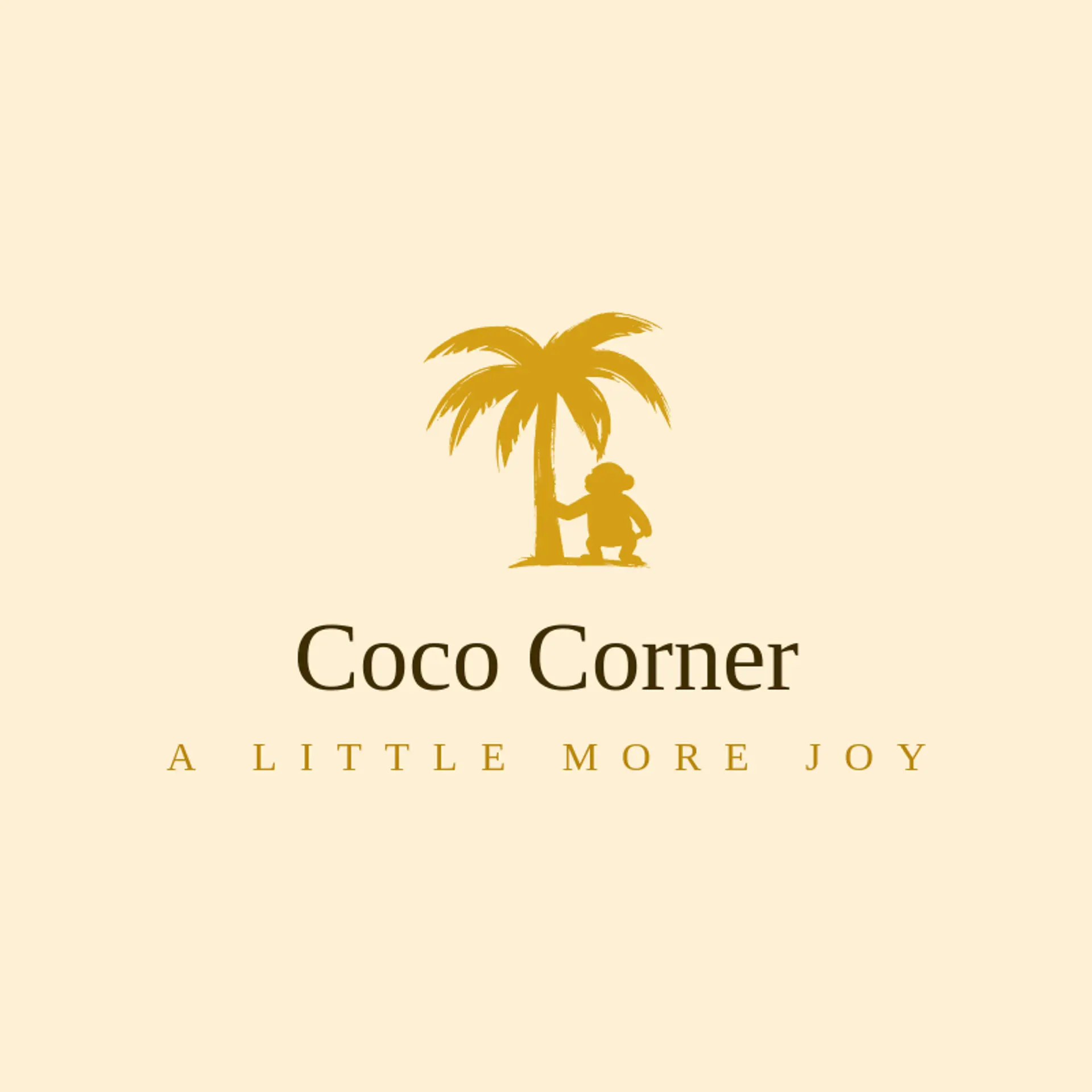 Coco Corner logo for monkey