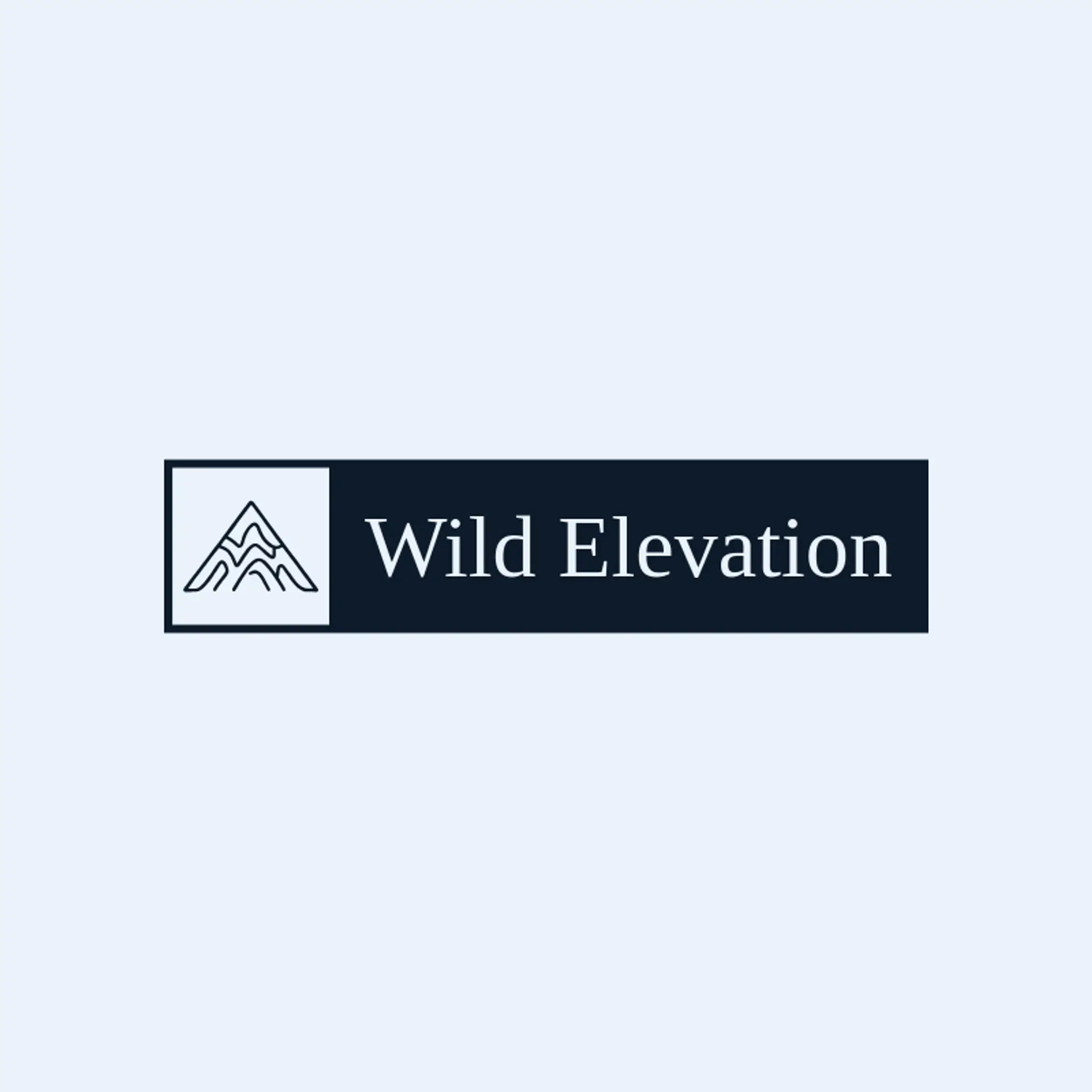 Wild Elevation logo for hiking