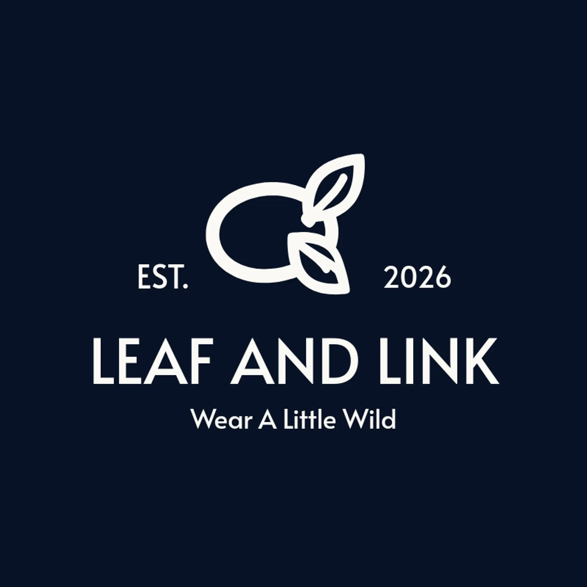 Leaf And Link logo for bracelet