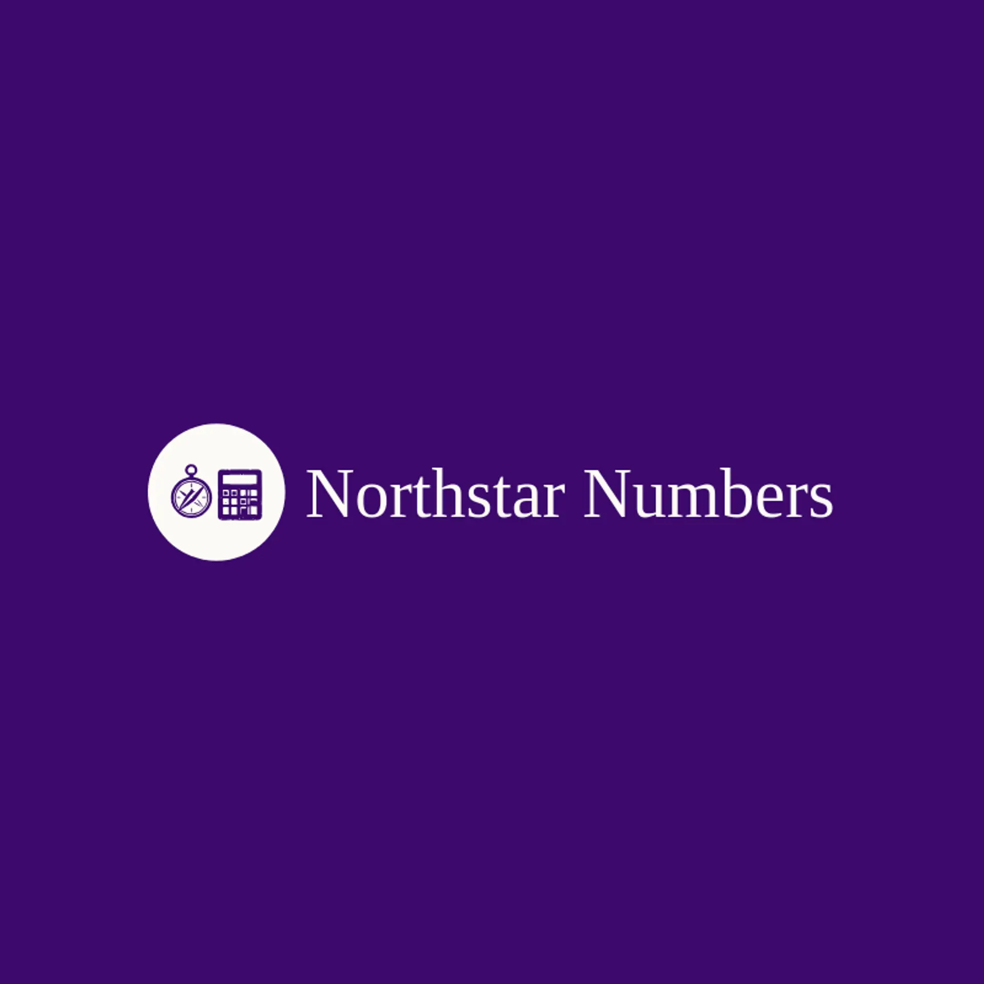 Northstar Numbers logo for bookkeeping