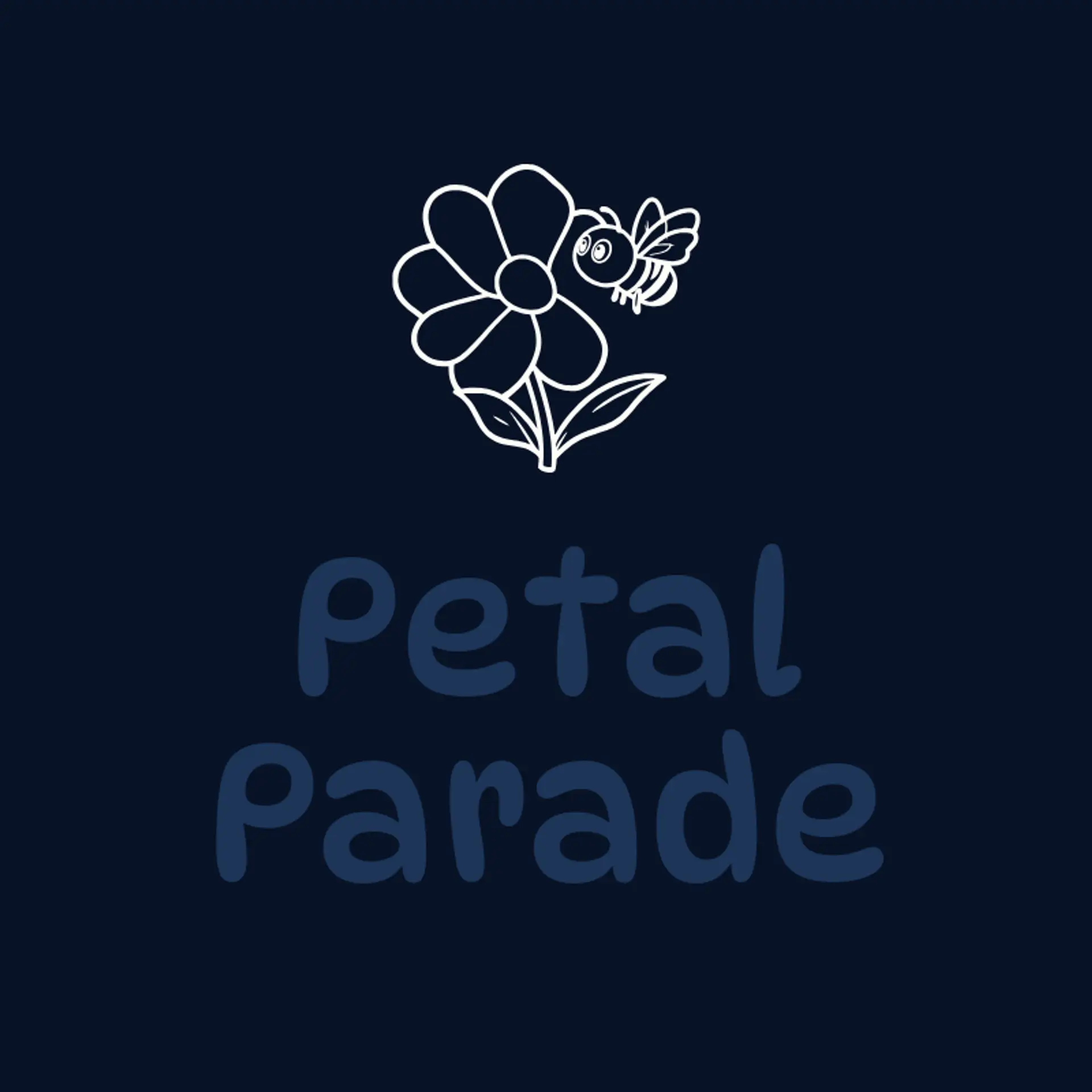 Petal Parade logo for flower