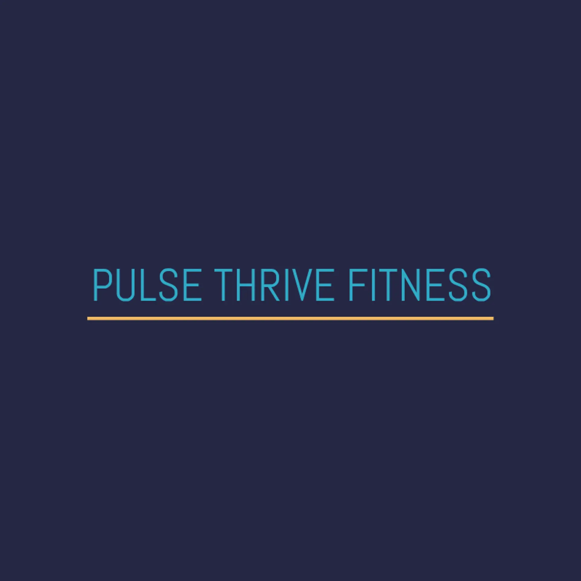 Pulse Thrive Fitness logo for fitness training