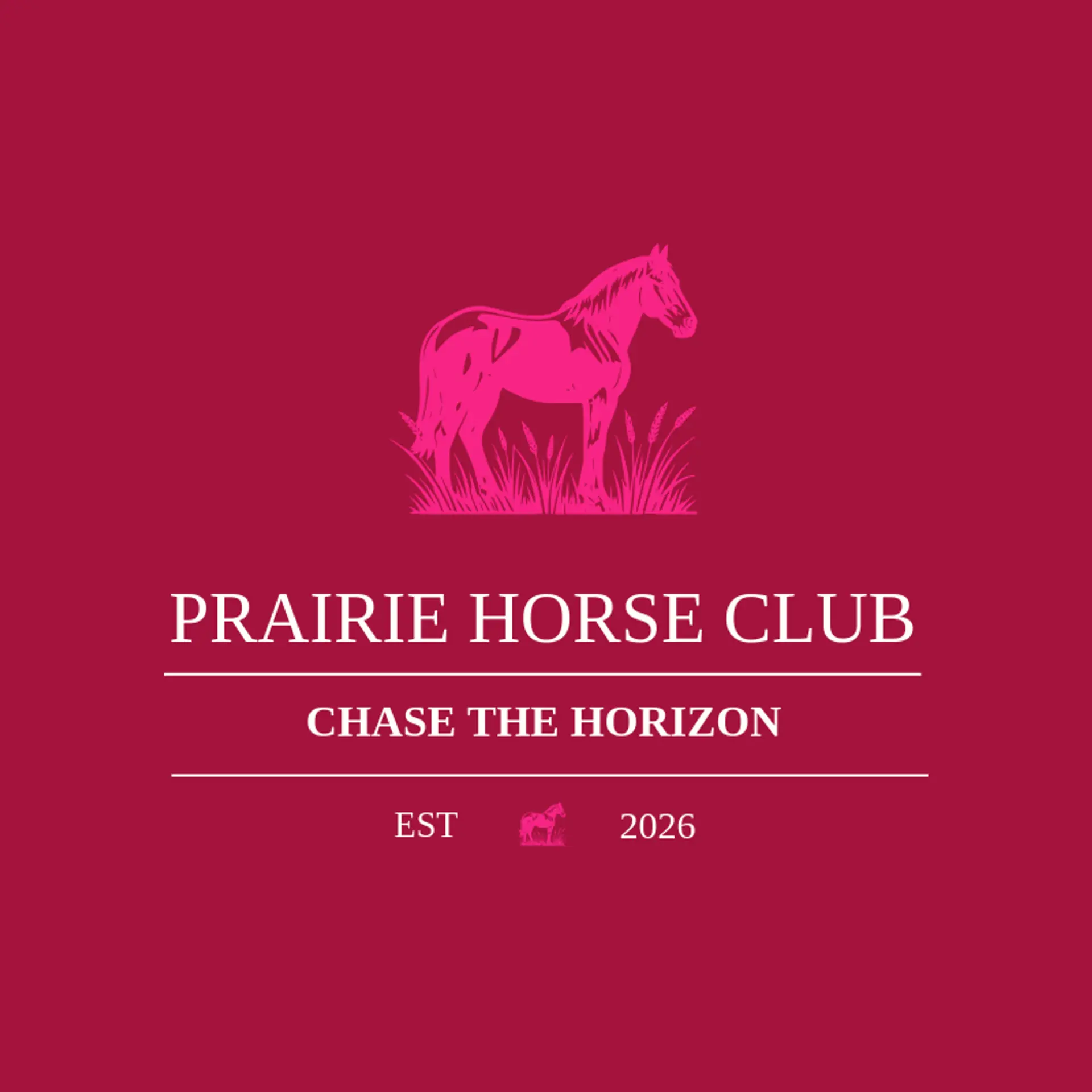 Prairie Horse Club logo for outlaw