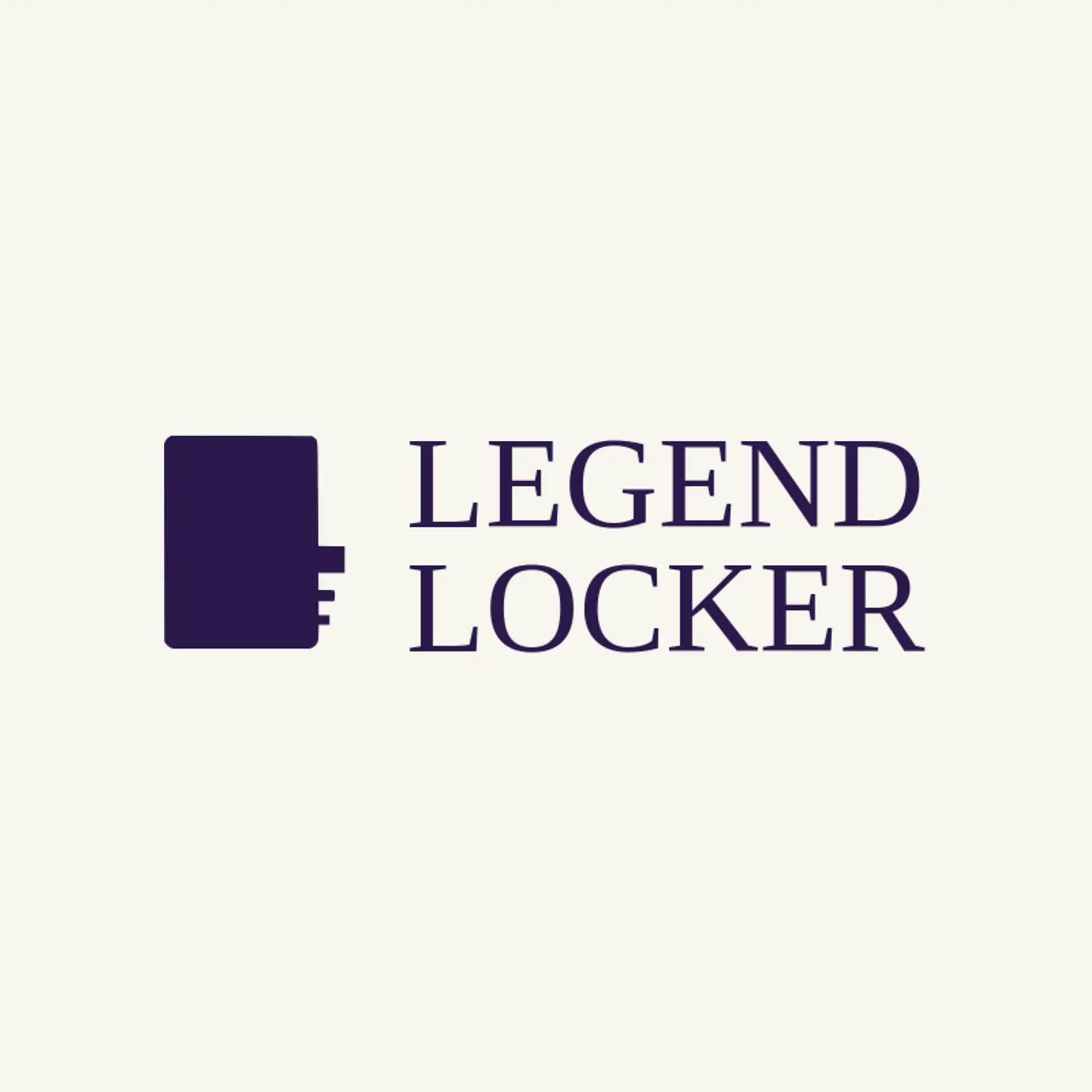 Legend Locker logo for trading card