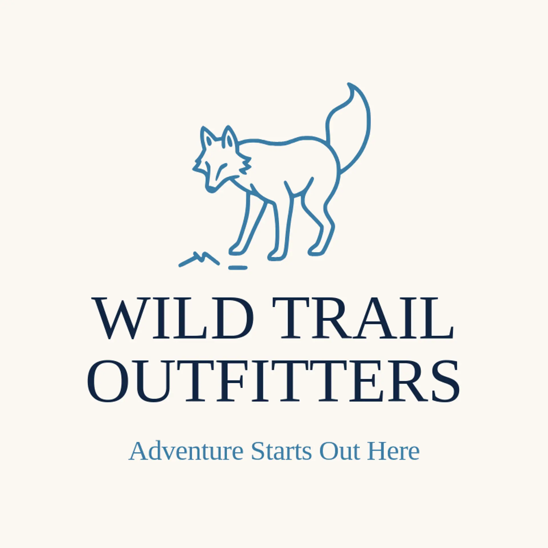 Wild Trail Outfitters logo for wild