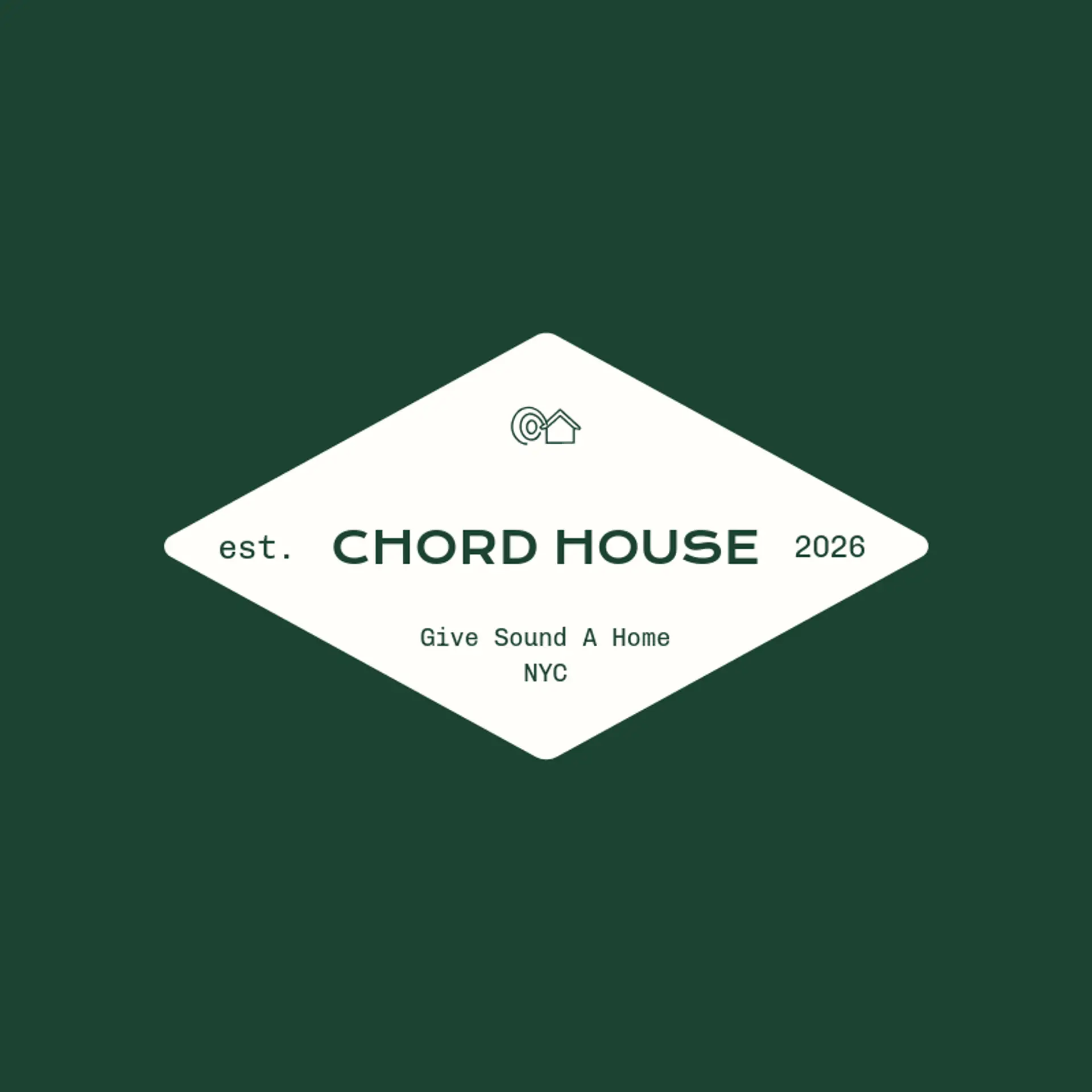 Chord House logo for sound
