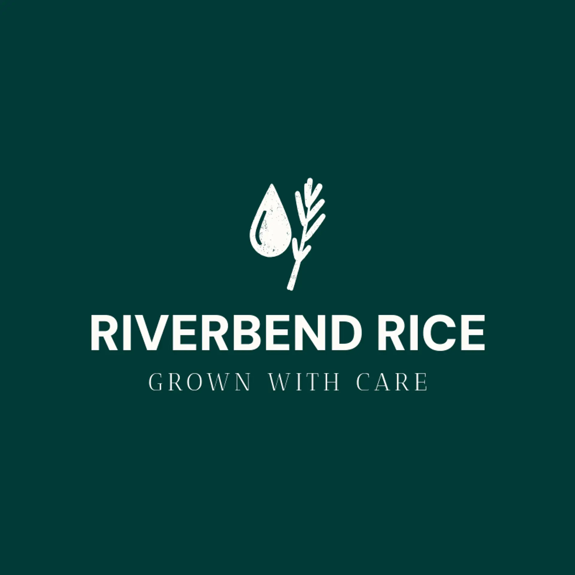 Riverbend Rice logo for rice