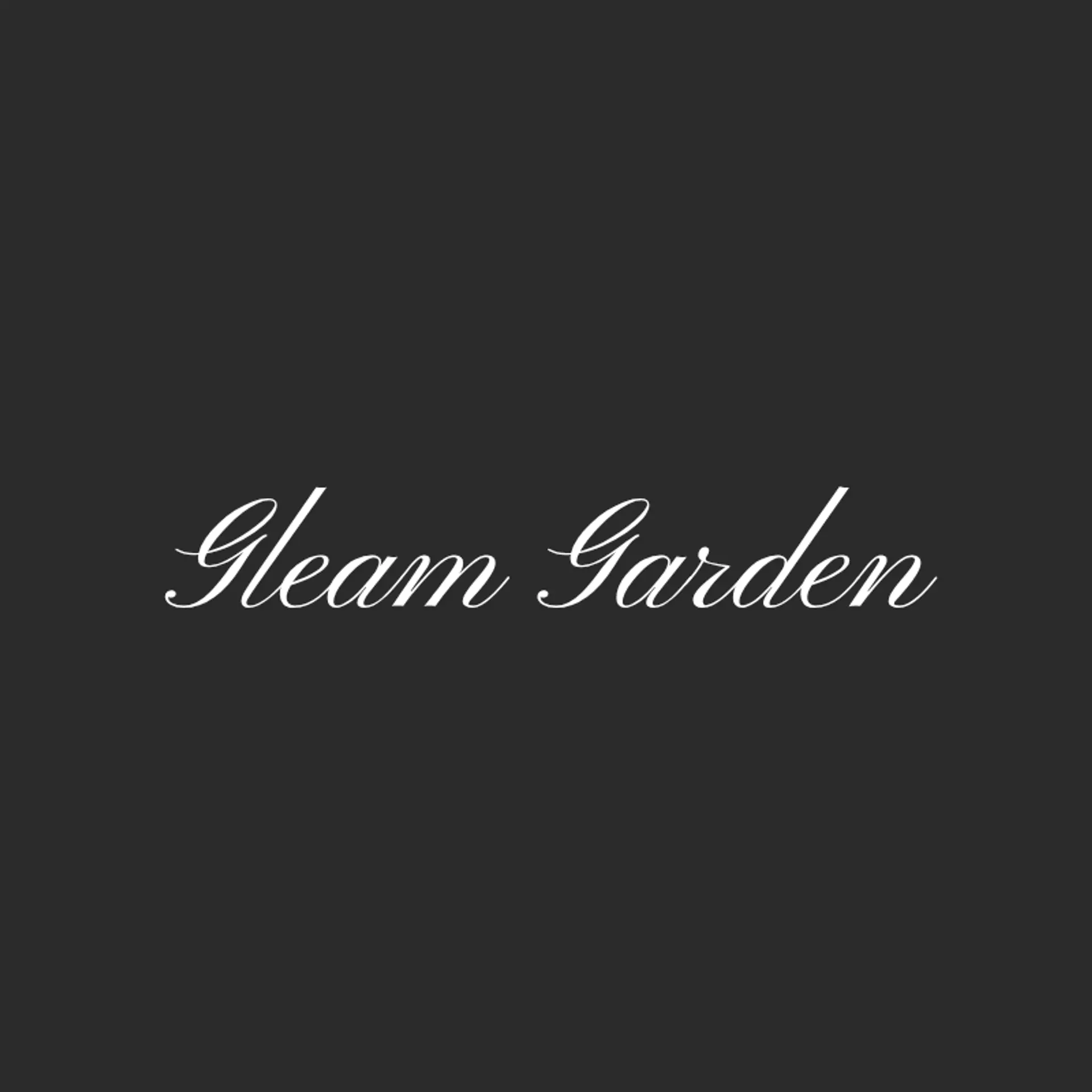 Gleam Garden logo for auto spa