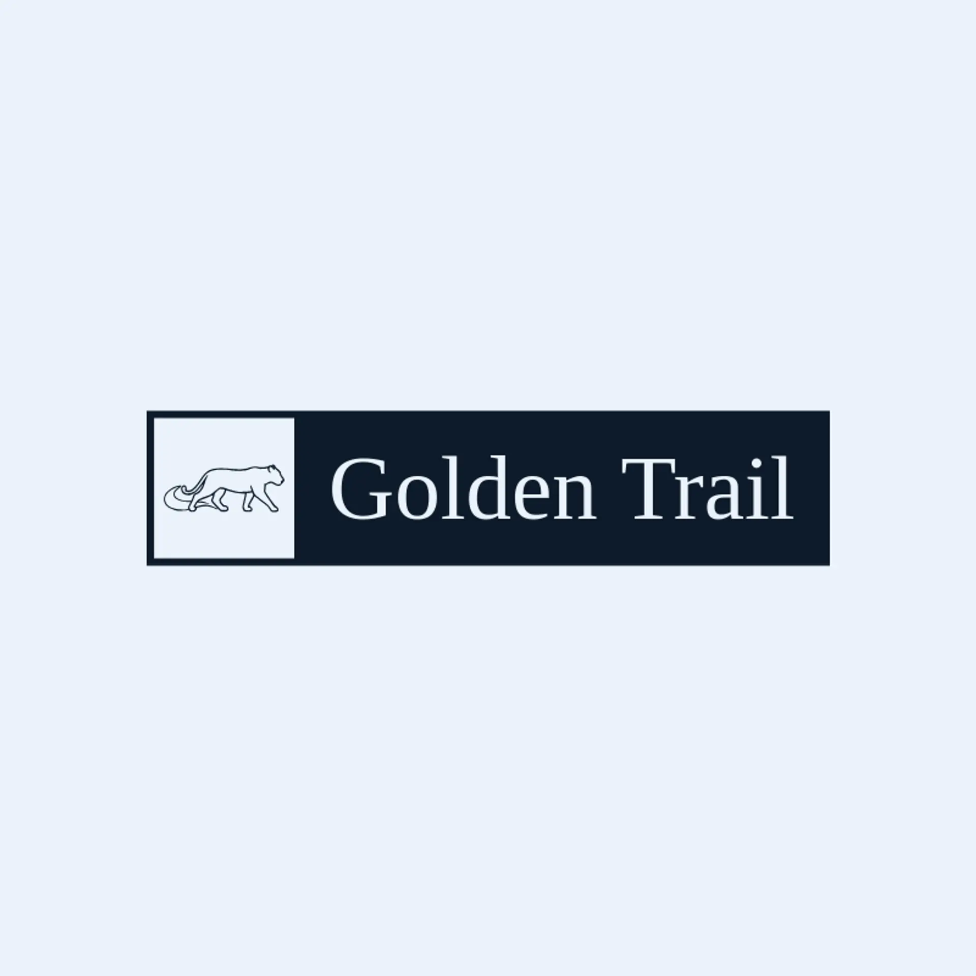 Golden Trail logo for leopard