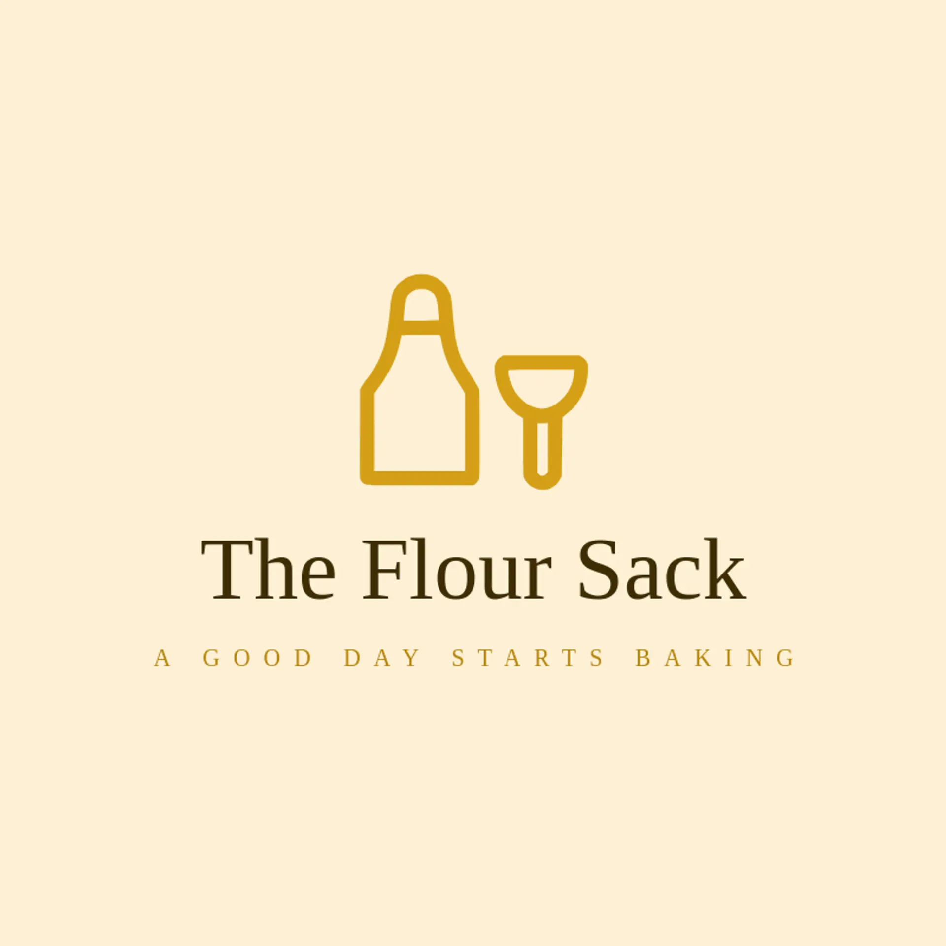 The Flour Sack logo for apron