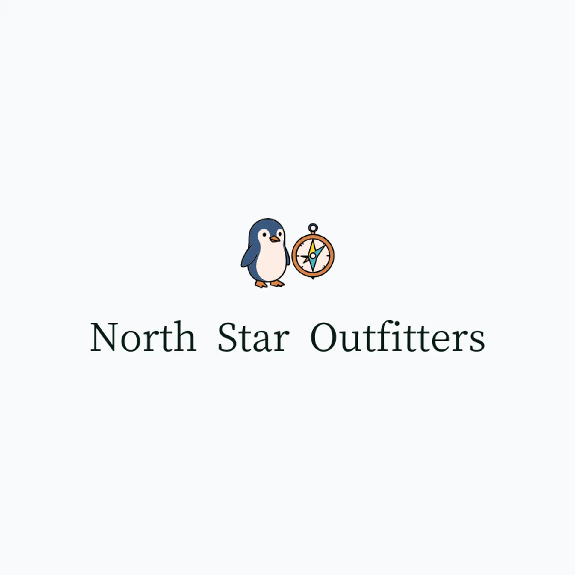 North Star Outfitters logo for penguin