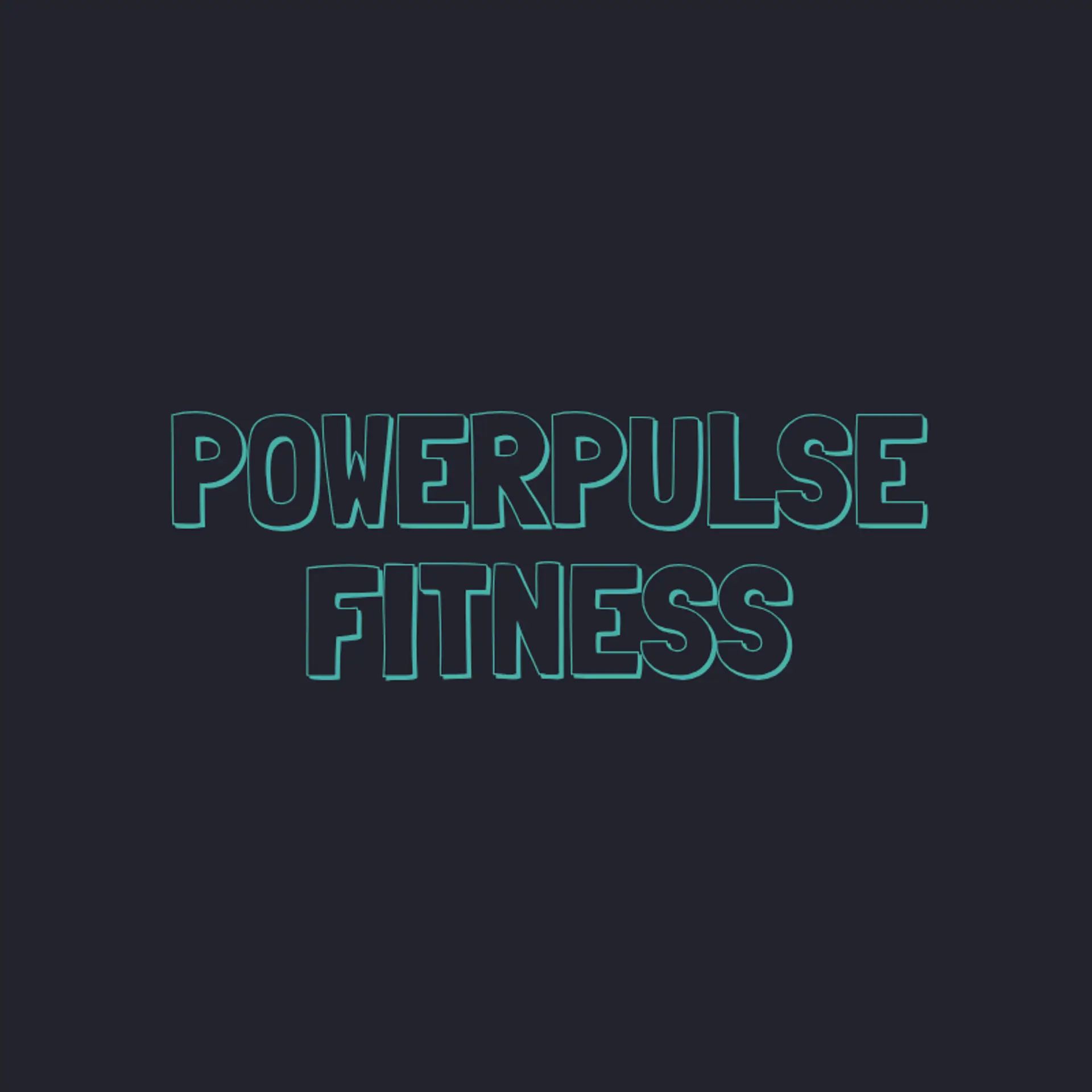 PowerPulse Fitness logo for fitness club
