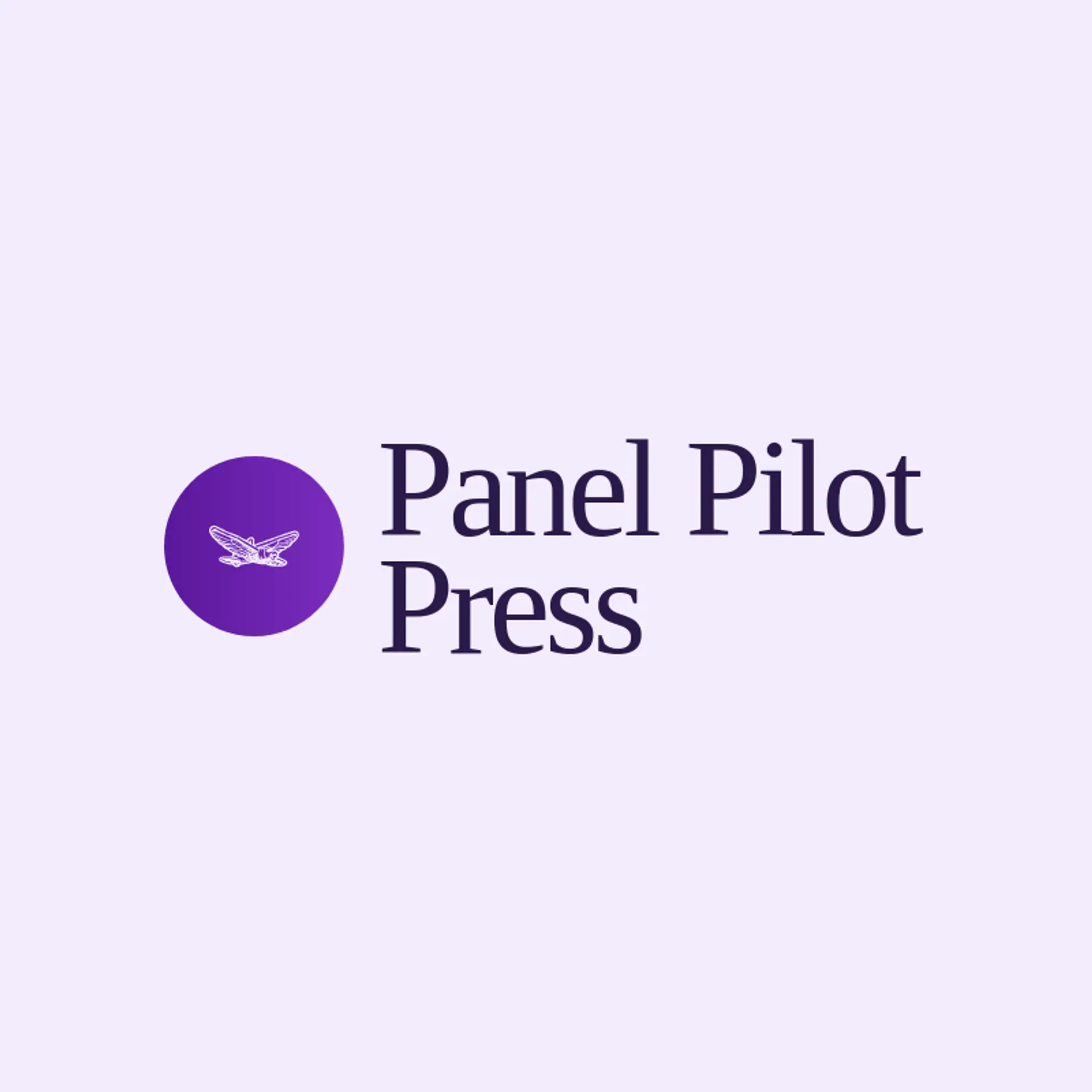 Panel Pilot Press logo for comic book