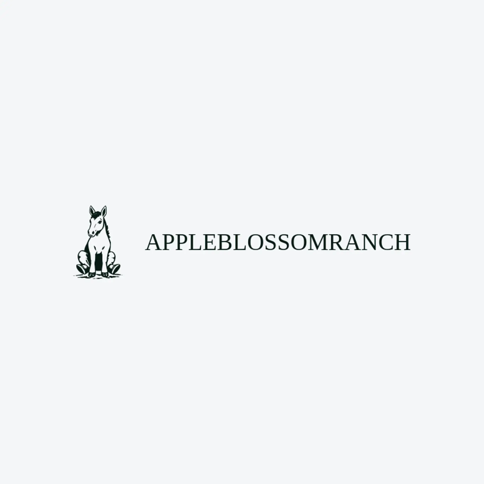 Apple Blossom Ranch logo for colt