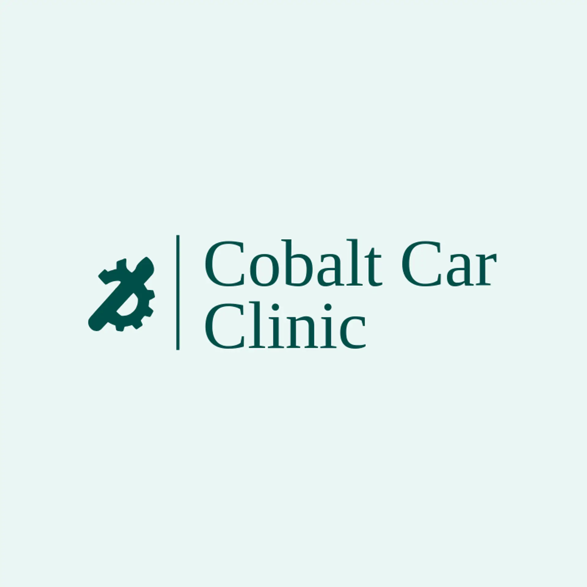 Cobalt Car Clinic logo for car repair