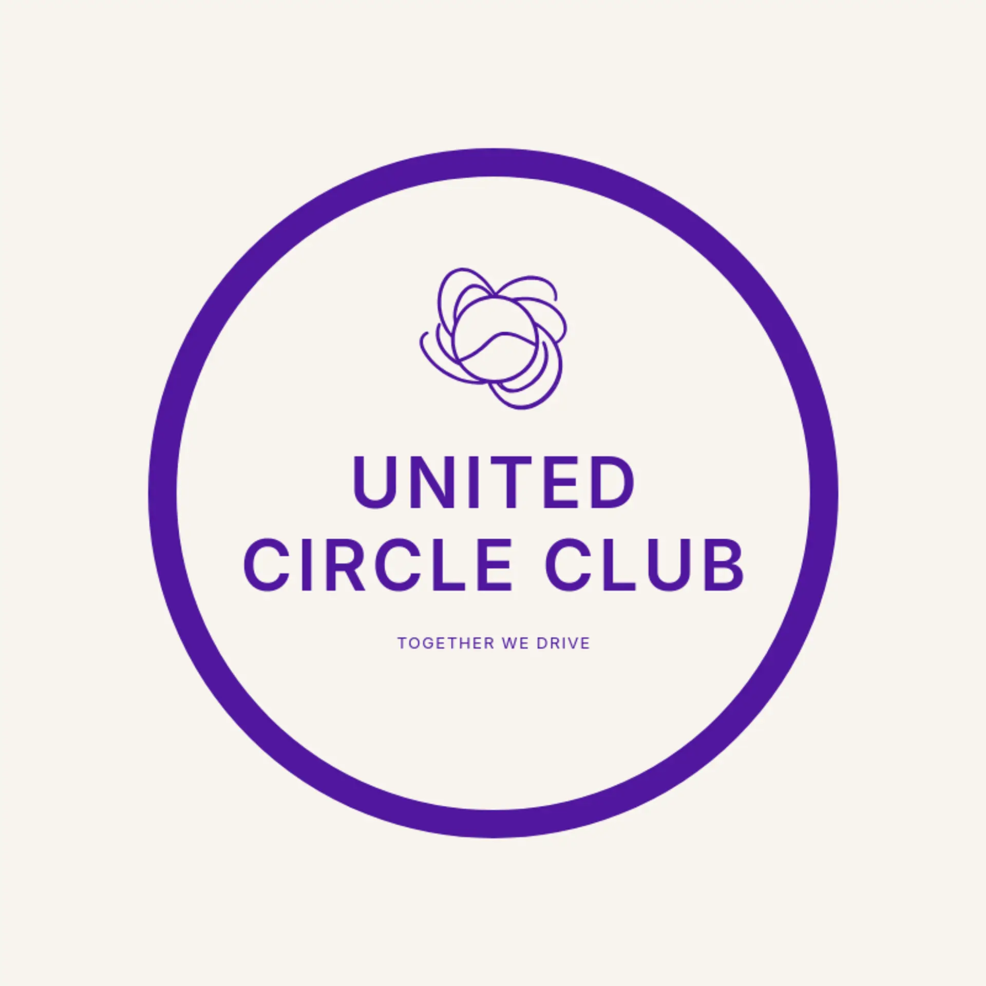United Circle Club logo for netball