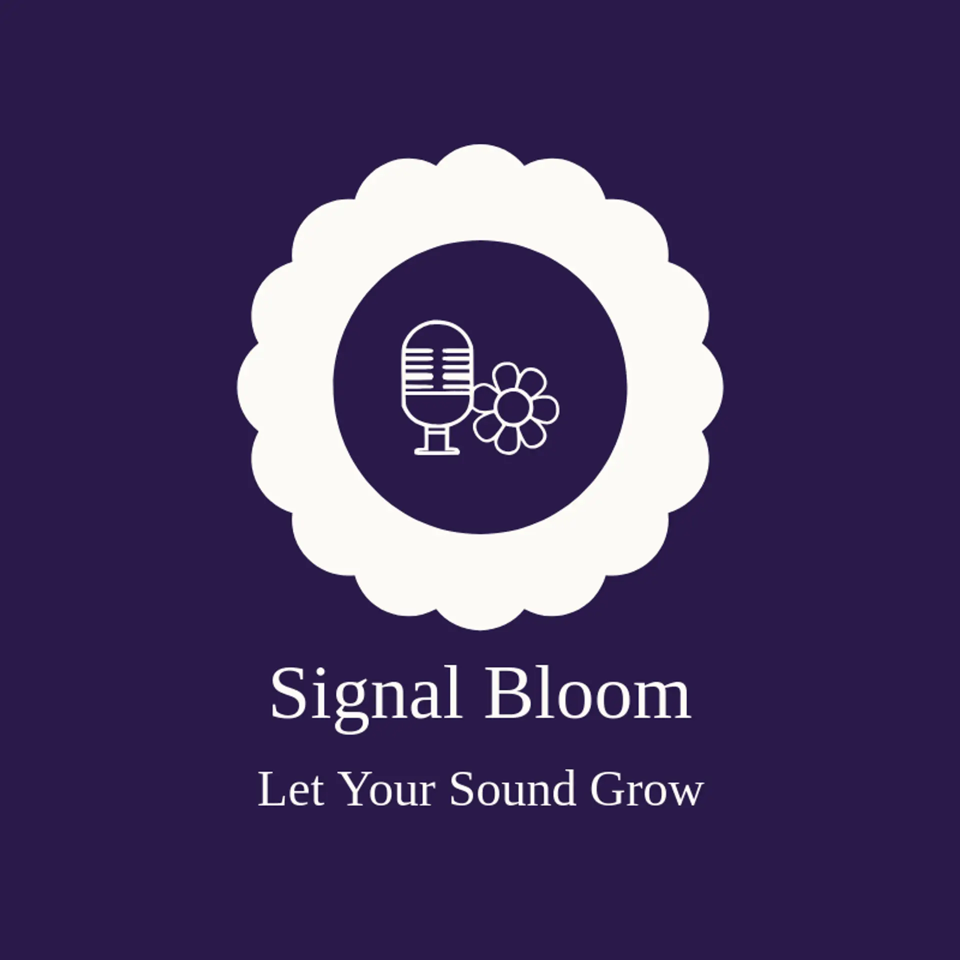 Signal Bloom logo for rock and roll