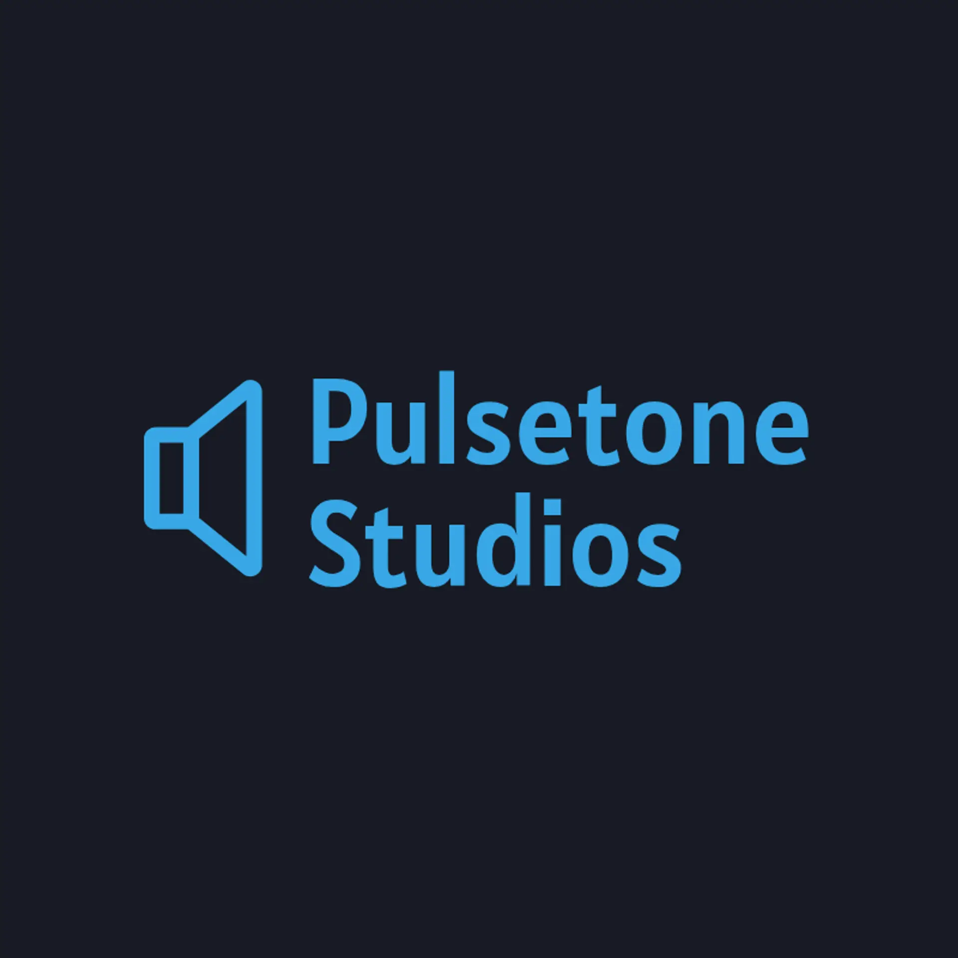 Pulse Audio Studio logo for music studio
