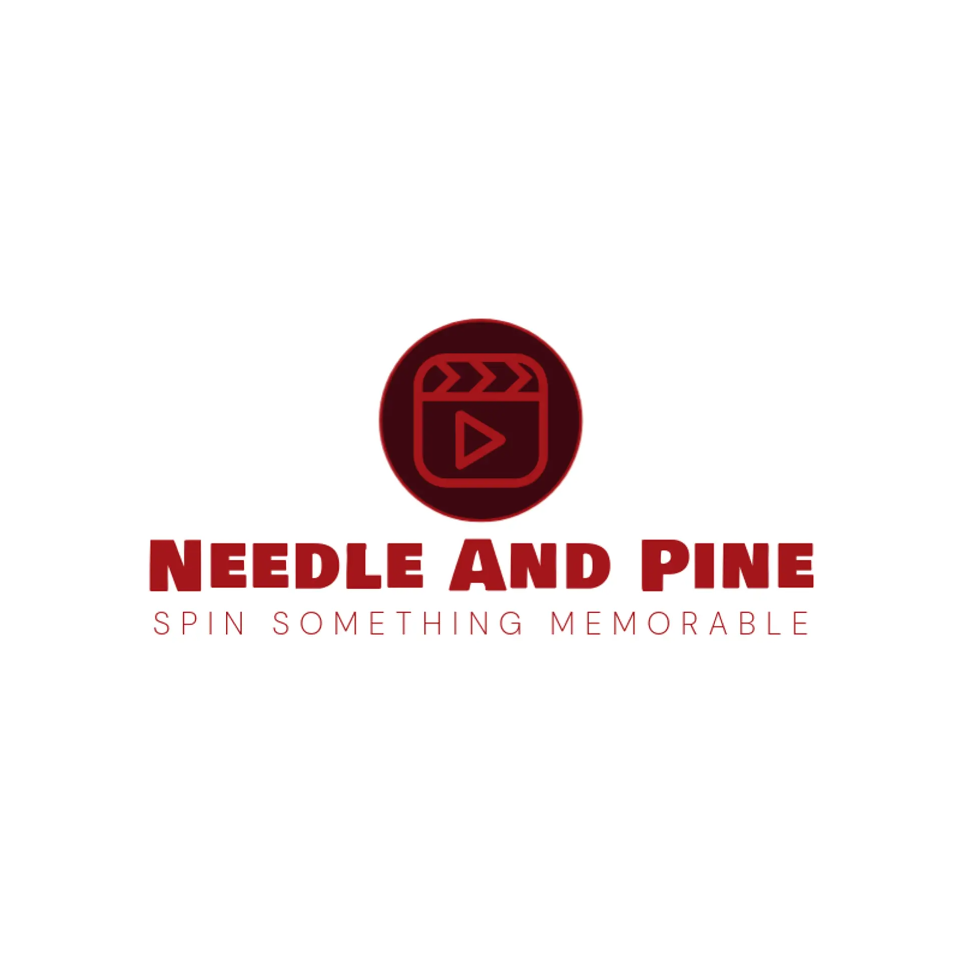 Needle and Pine logo for record