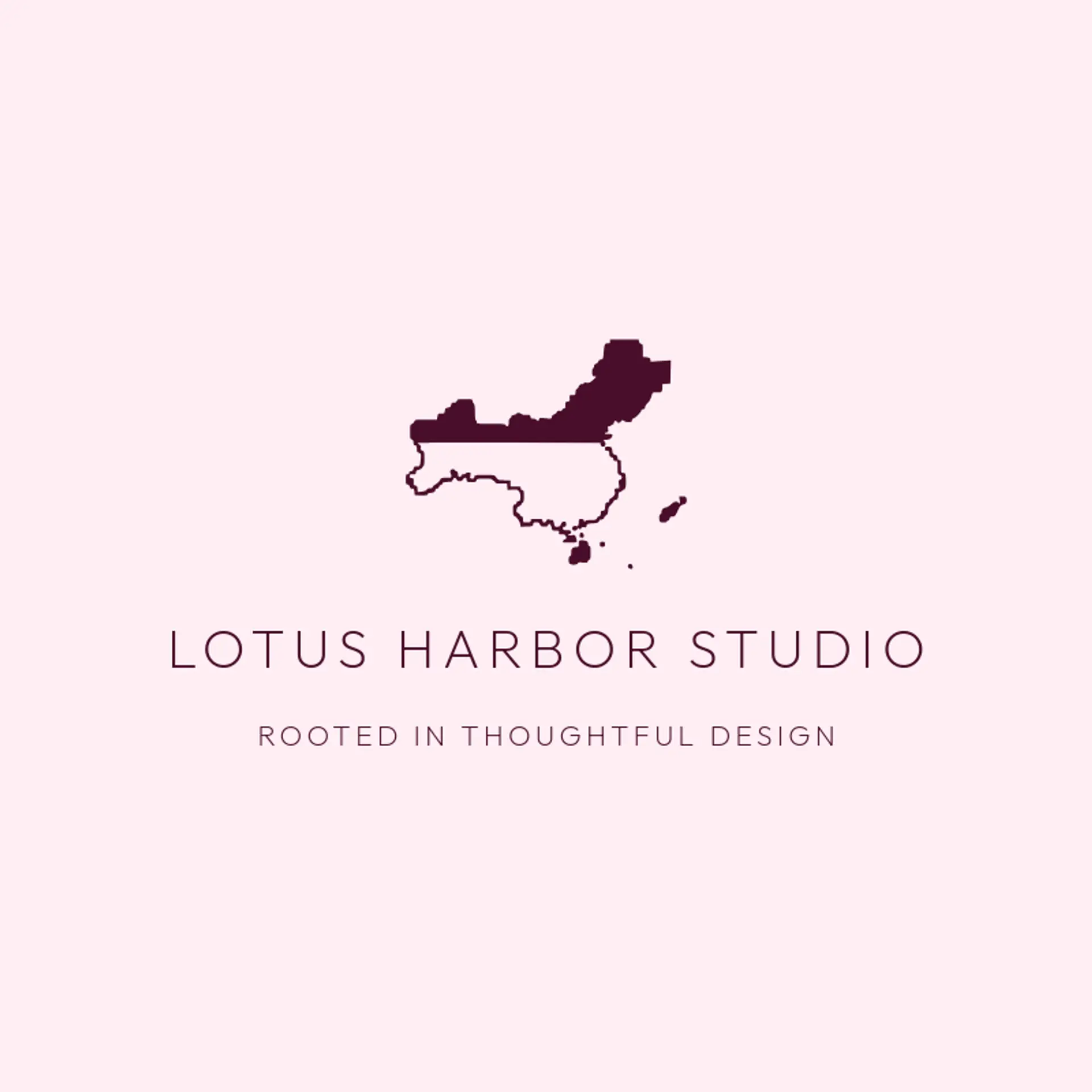 Lotus Harbor Studio logo for china