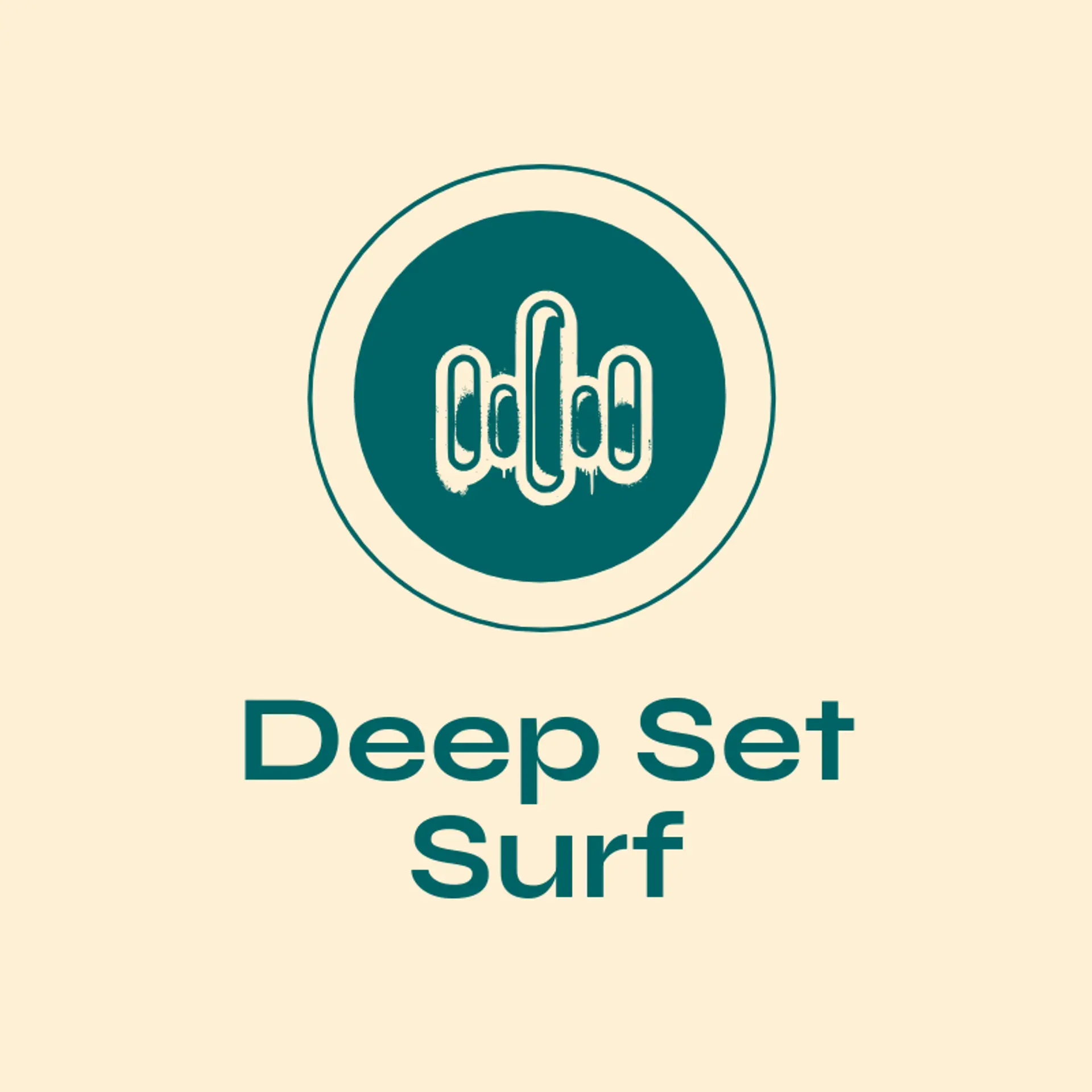 Deep Set Surf logo for waves