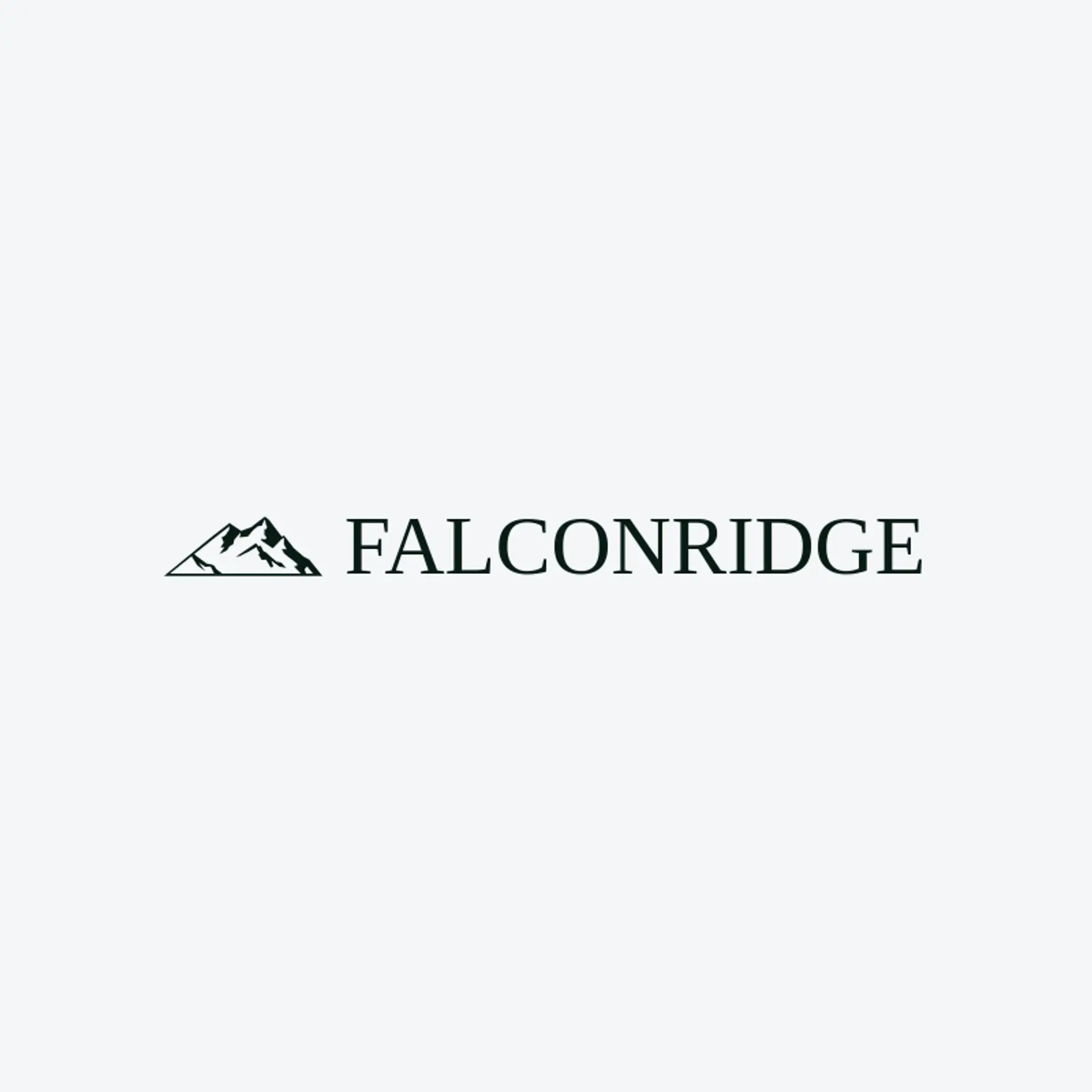 Falcon Ridge logo for peak
