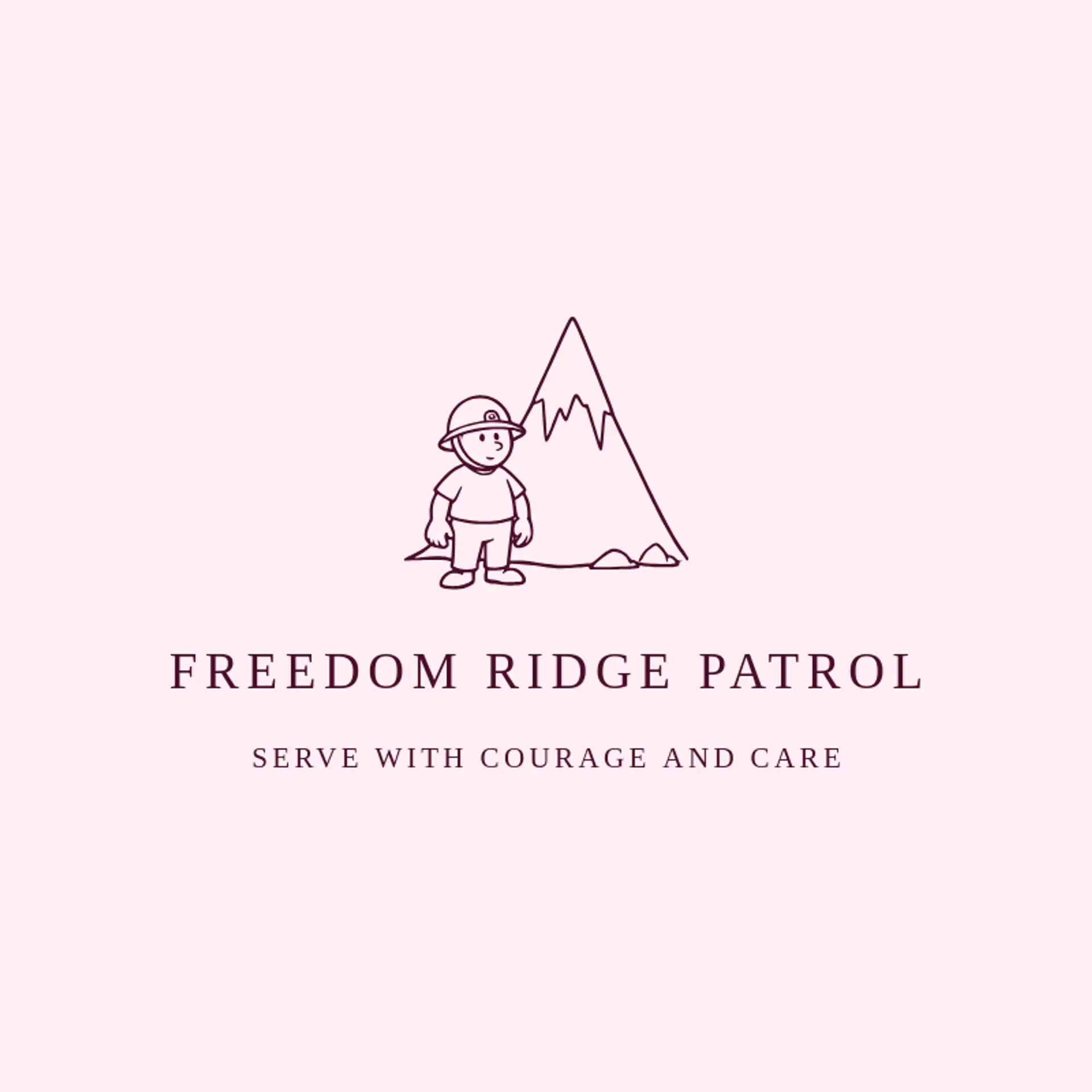 Freedom Ridge Patrol logo for militia