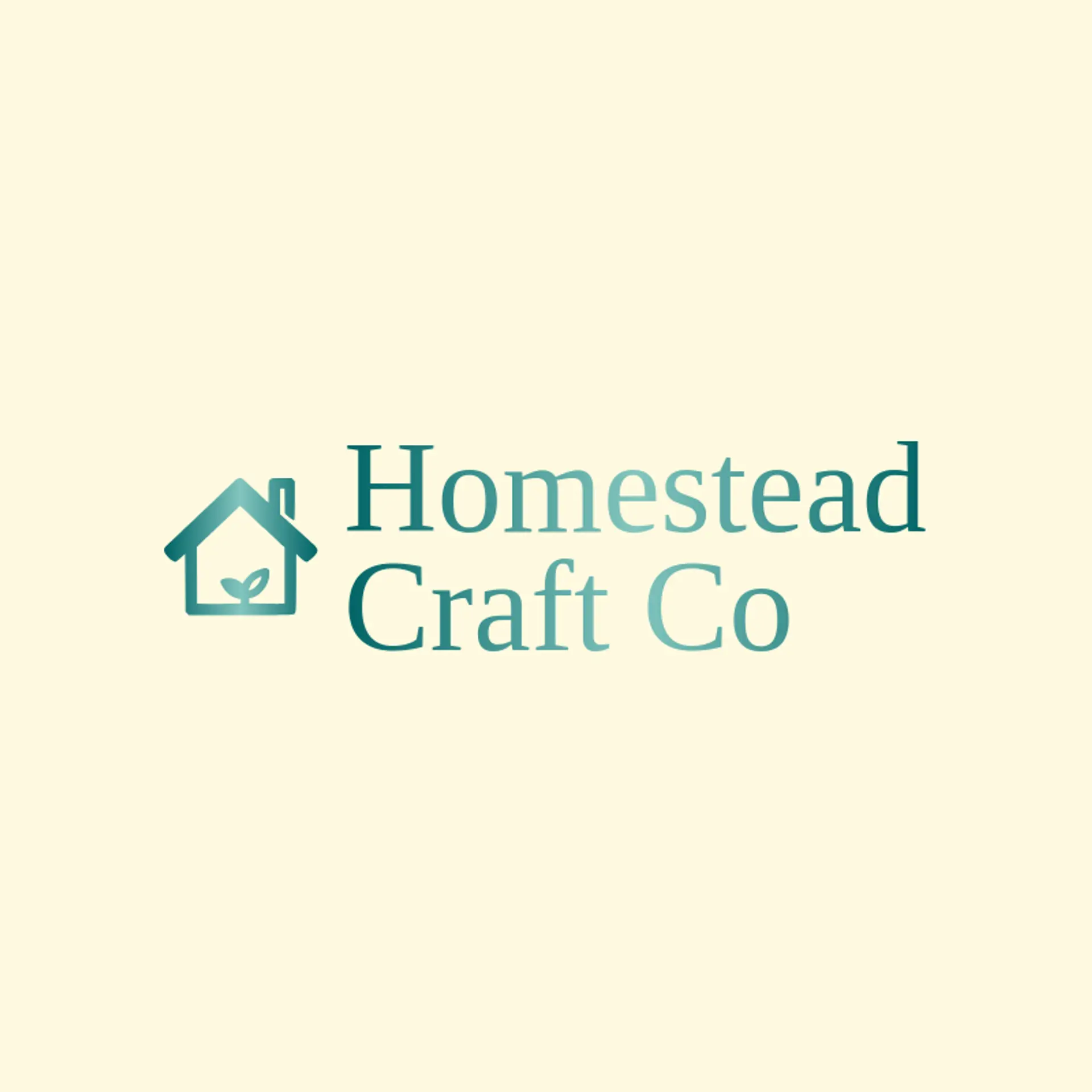 Homestead Craft Co logo for home builder