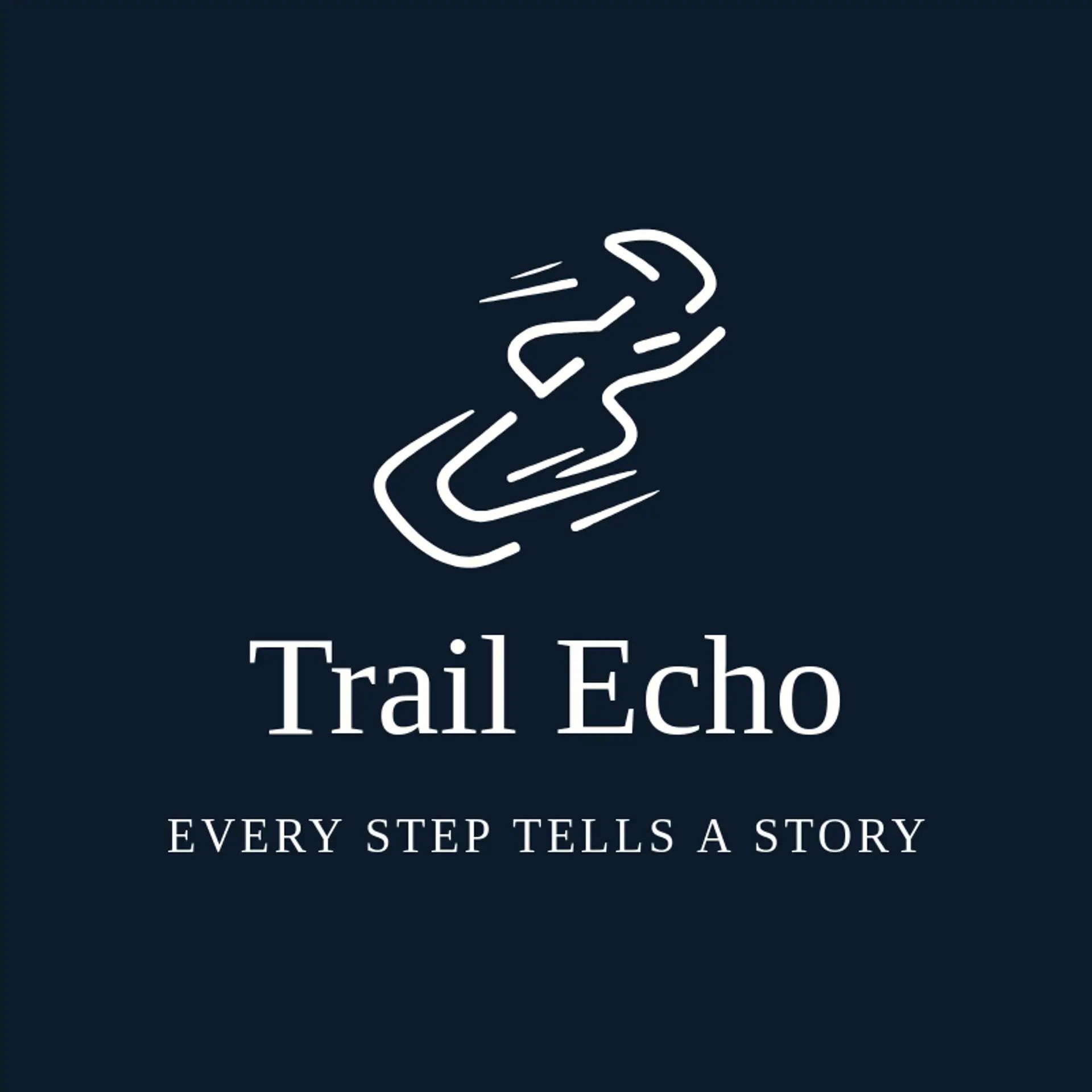 Trail Echo logo for hiking