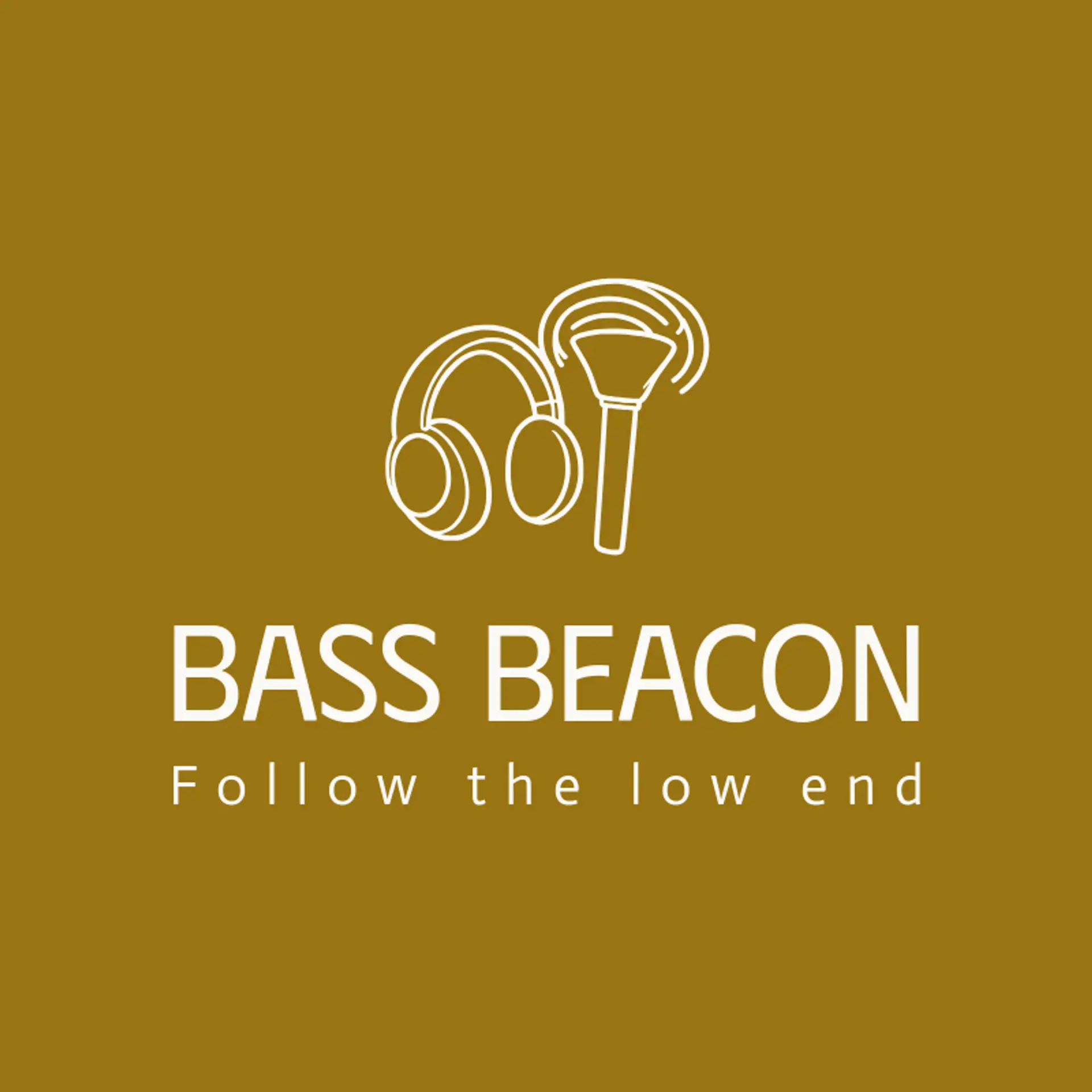 Bass Beacon logo for headphones