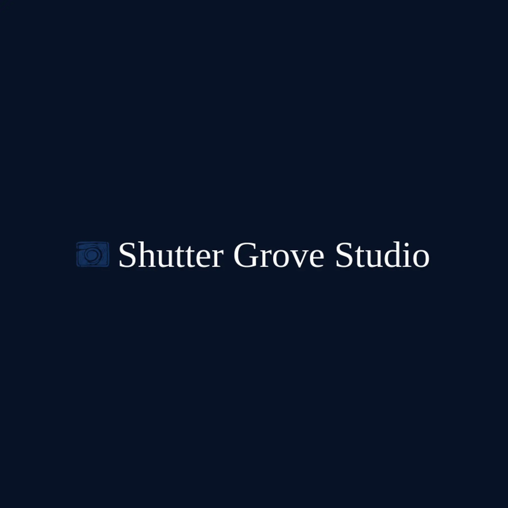 Shutter Grove Studio logo for aperture