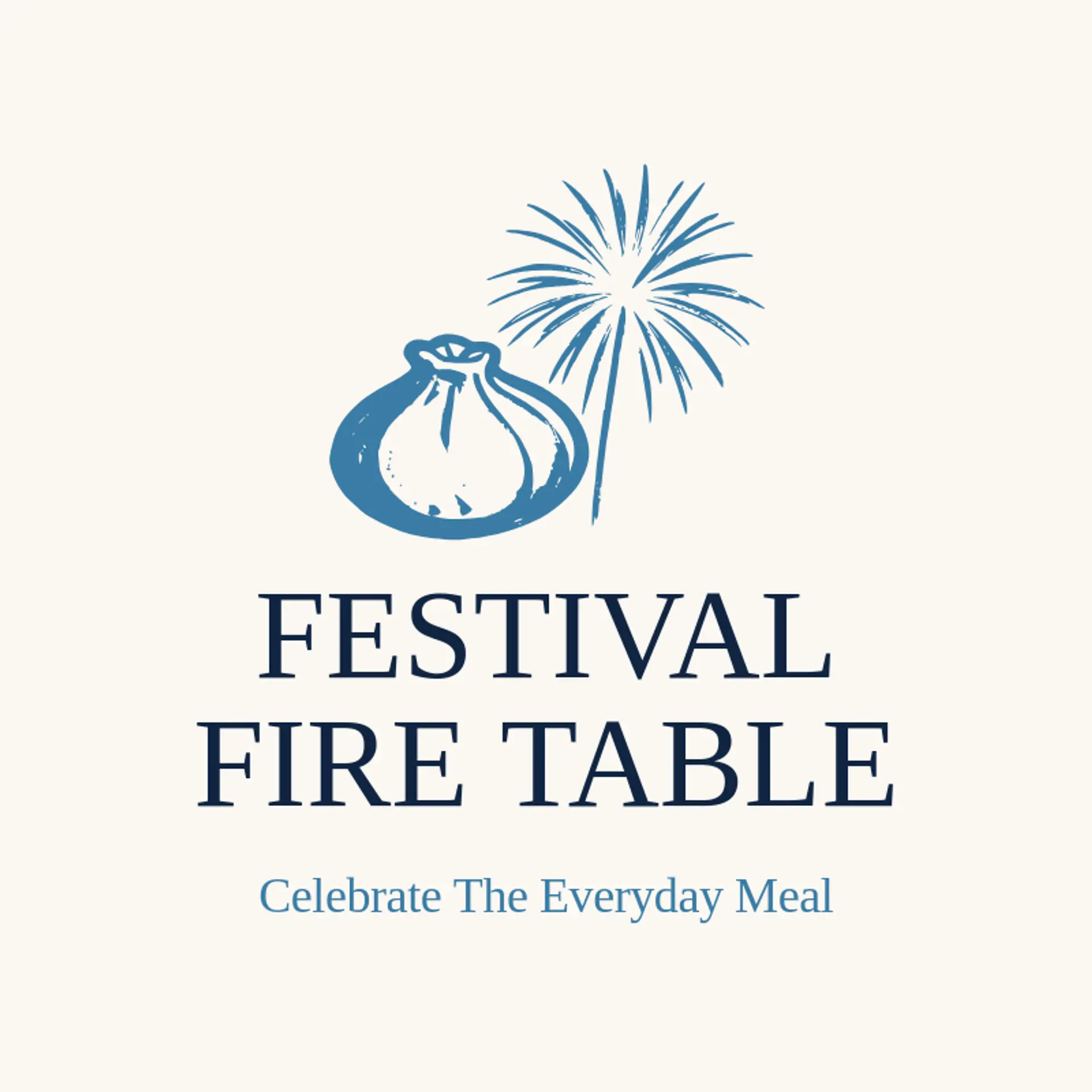Festival Fire Table logo for chinese food
