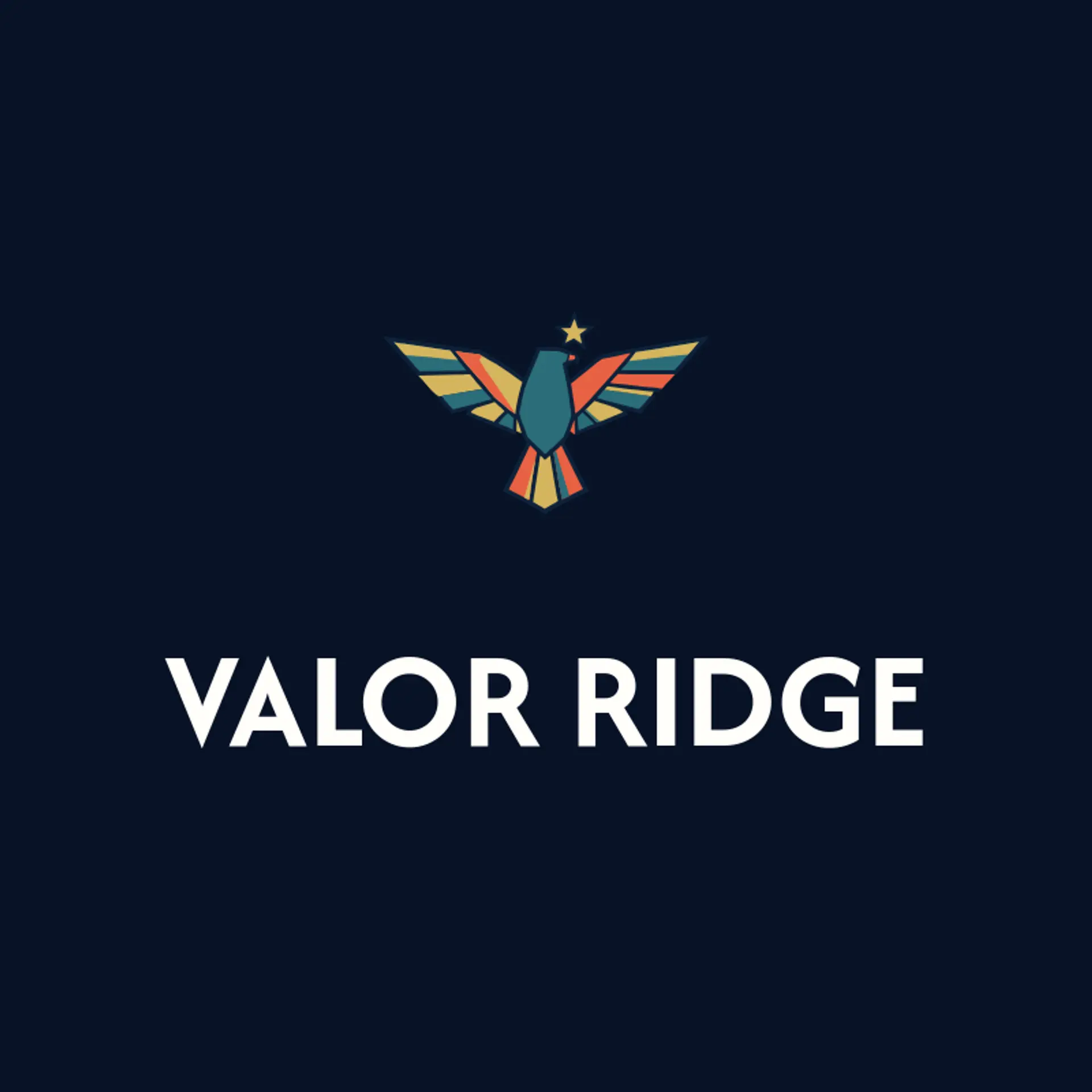Valor Ridge logo for veteran owned