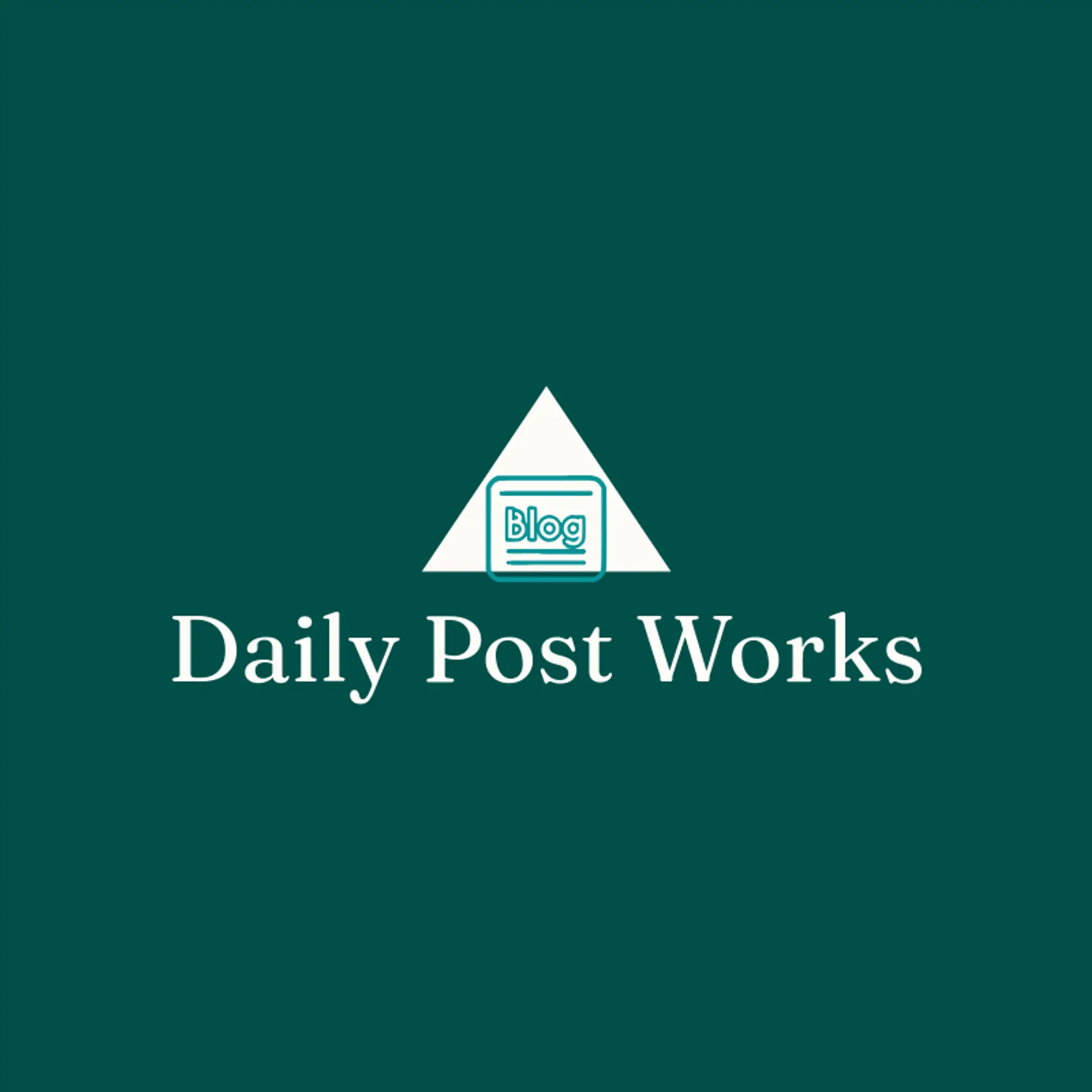 Daily Post Works logo for post