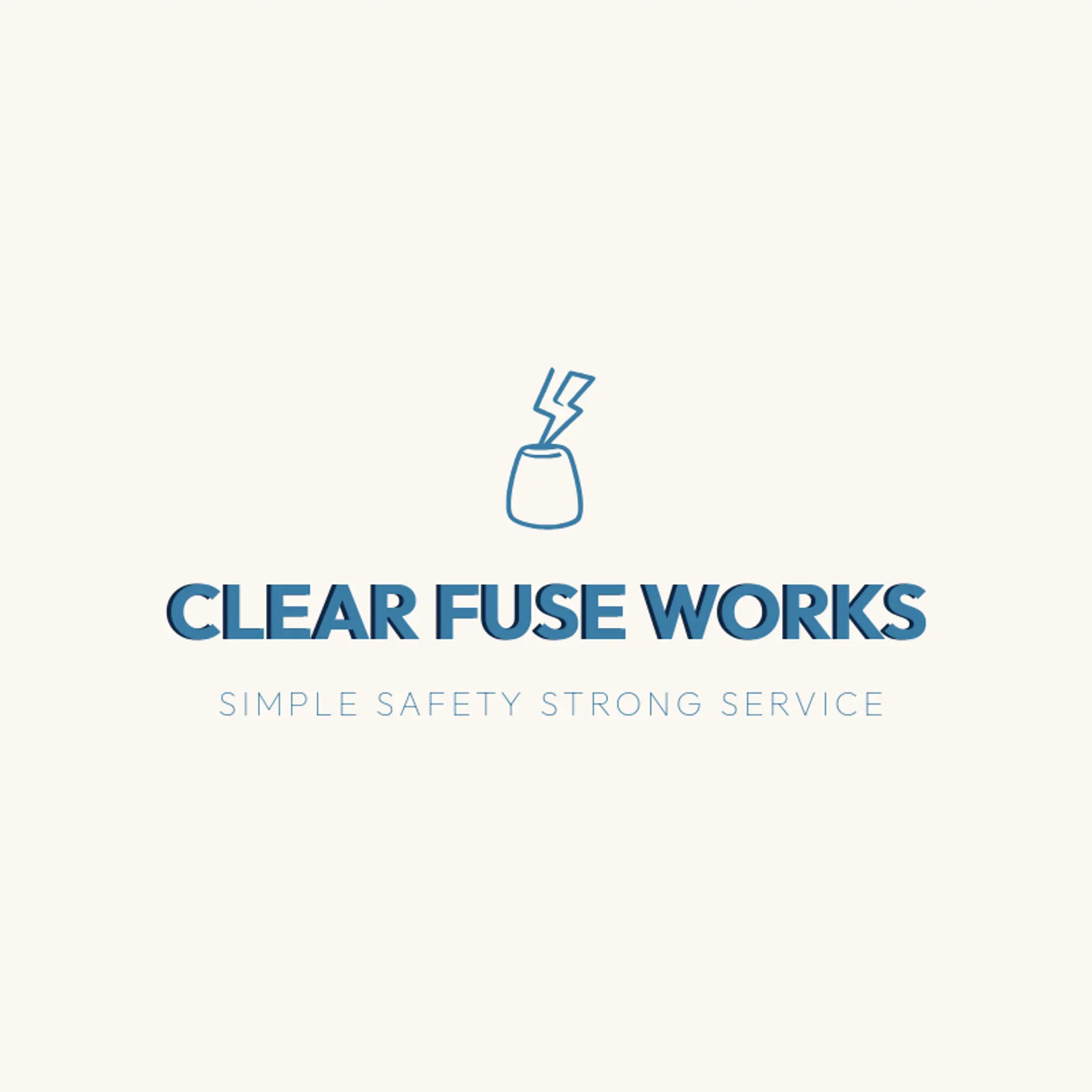 Clear Fuse Works logo for electrician