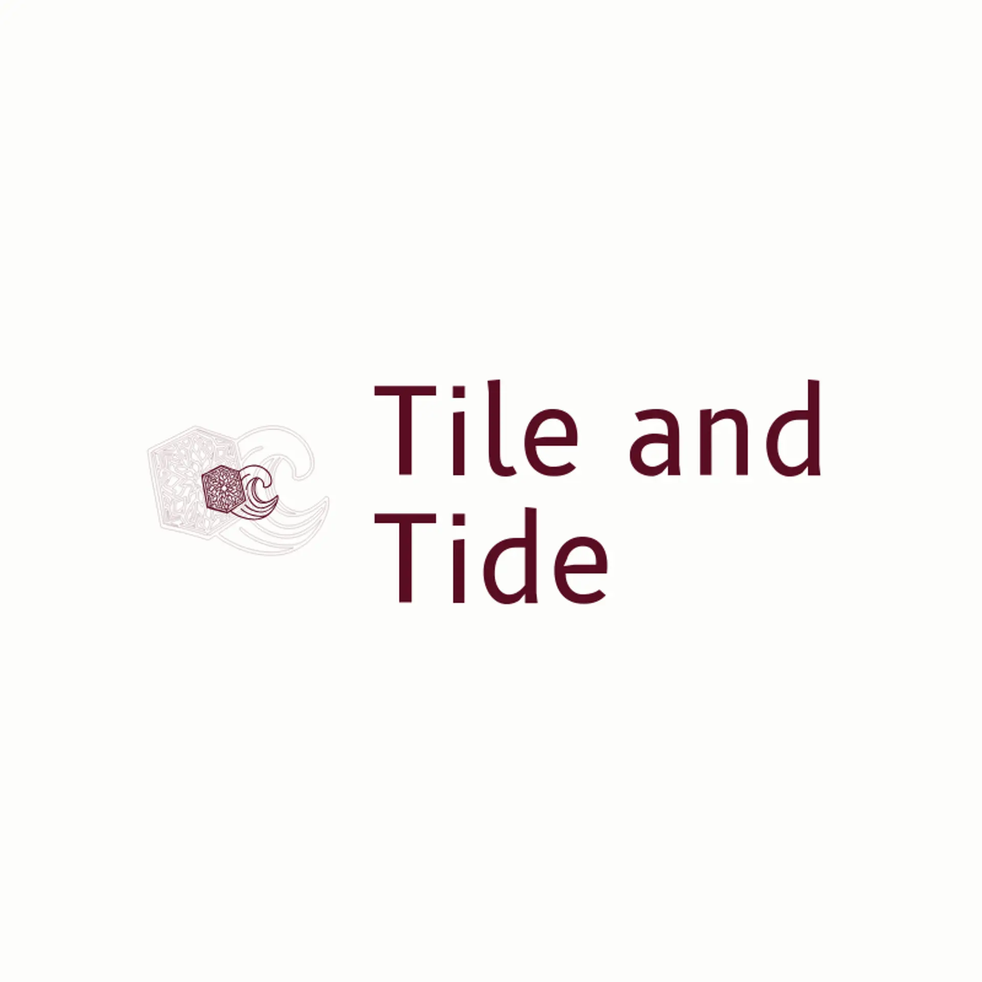 Tile and Tide logo for muslim