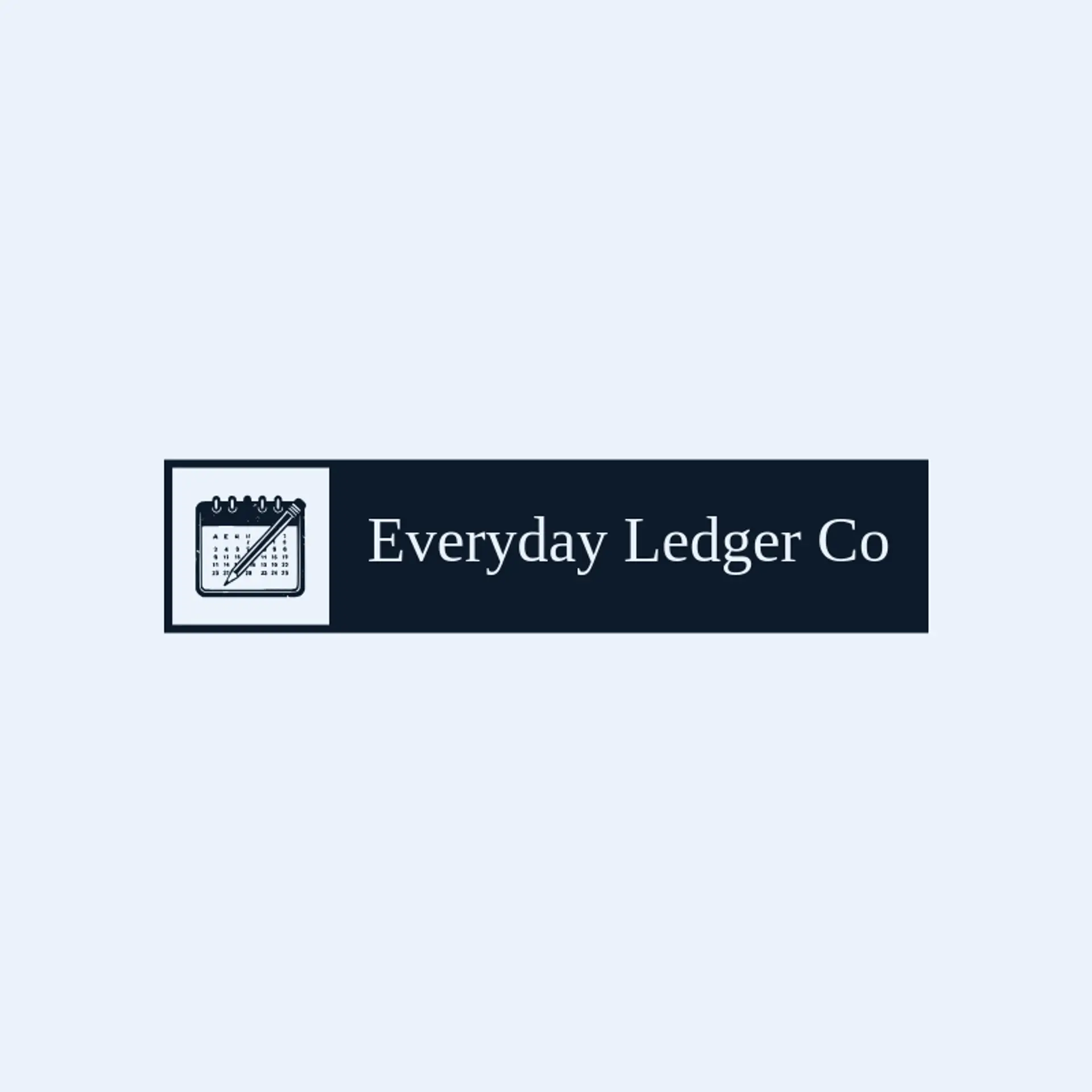 Everyday Ledger Co logo for bookkeeping