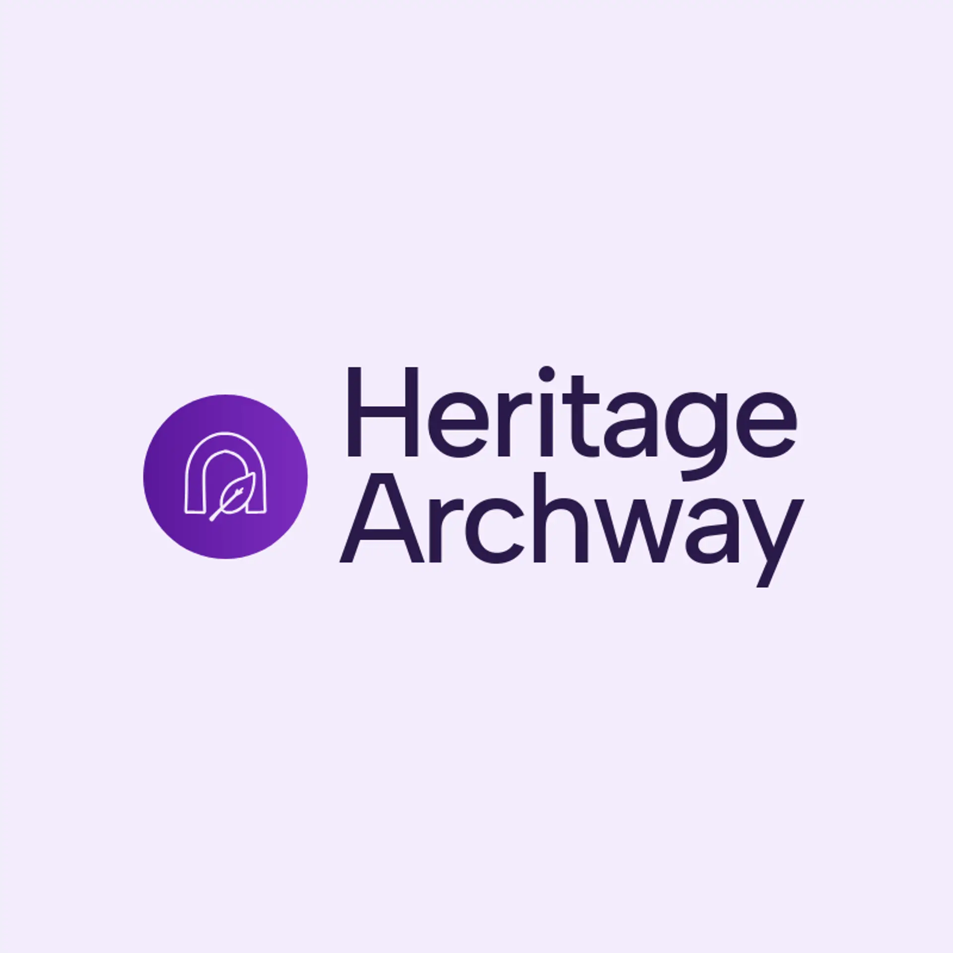 Heritage Archway logo for muslim