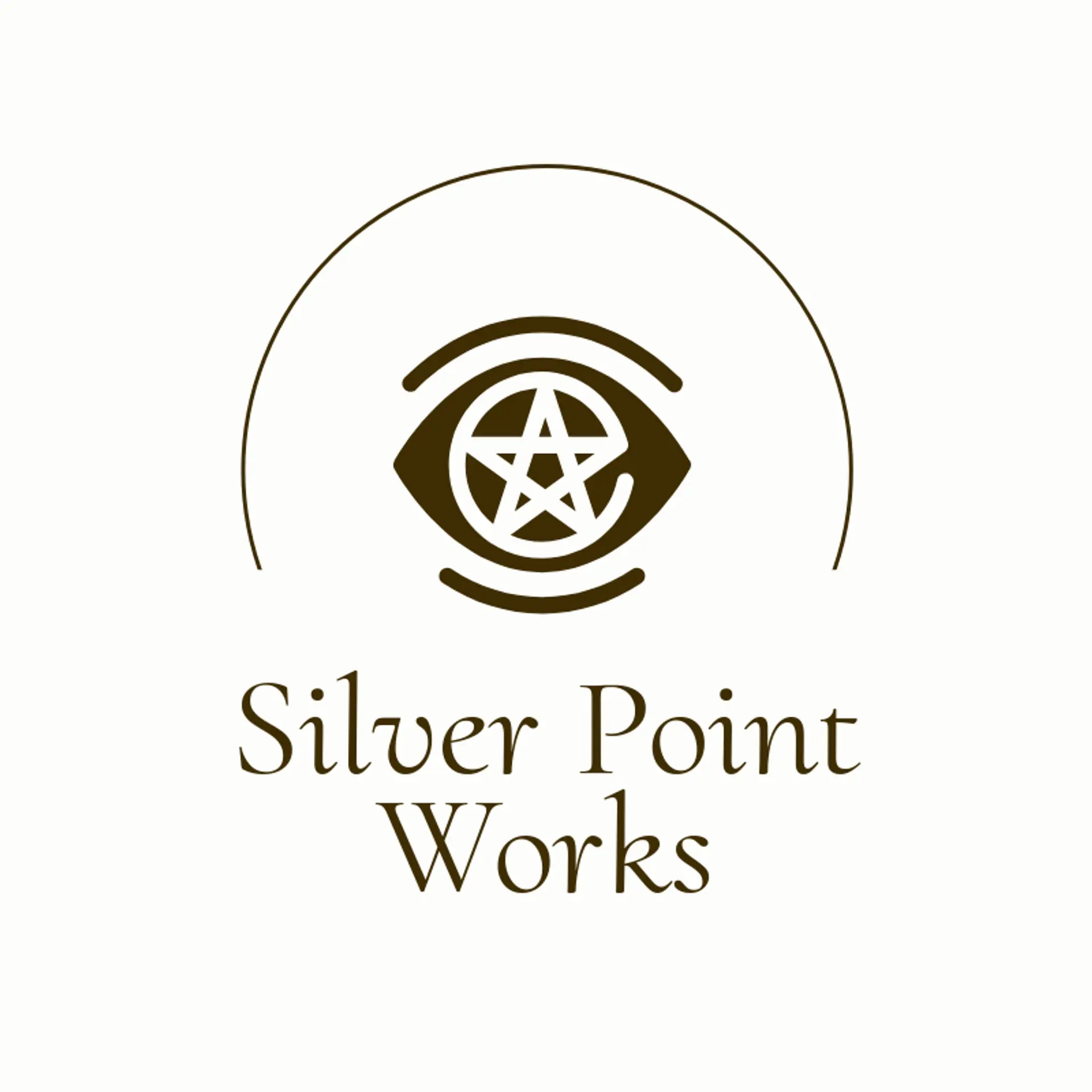Silver Point Works logo for pentagram