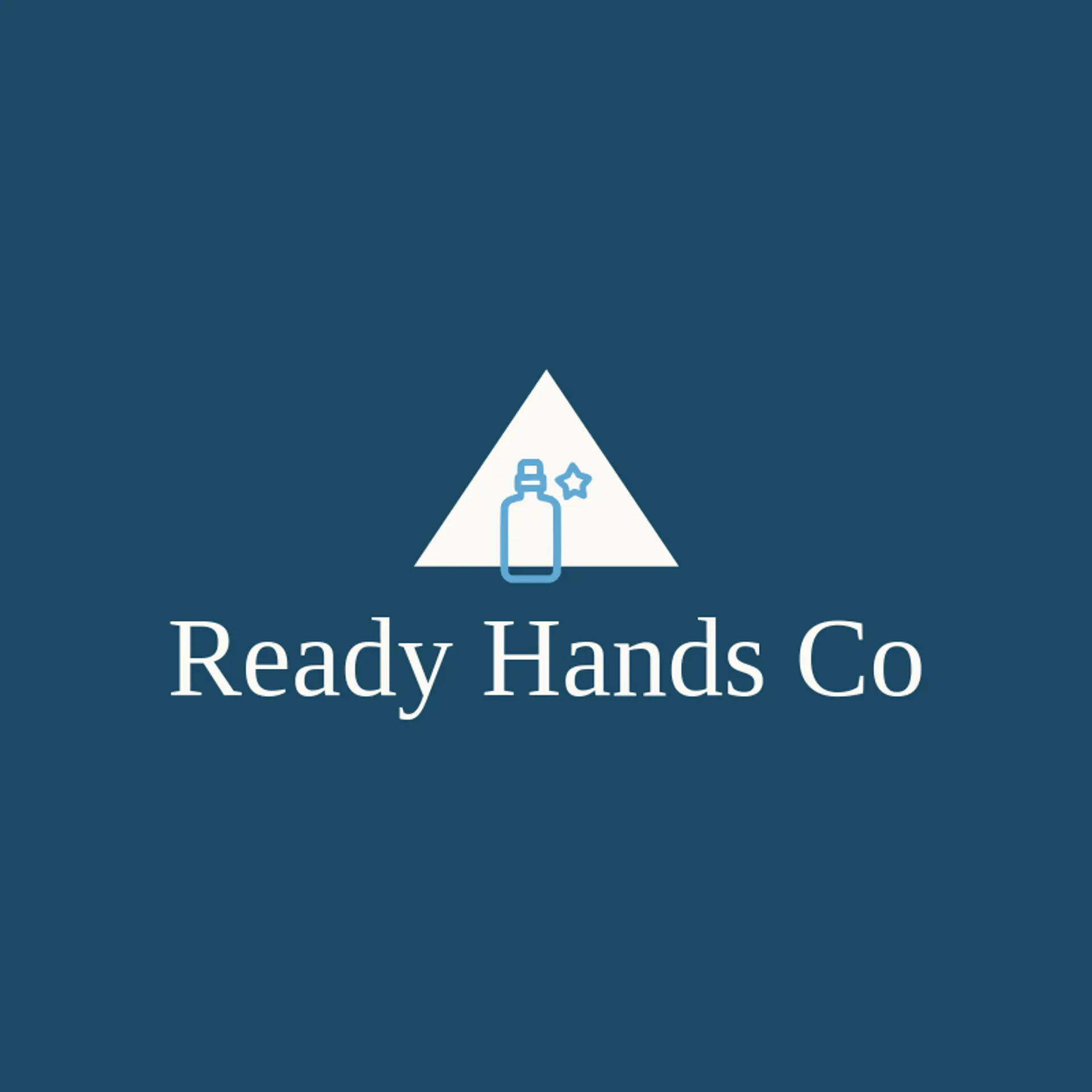 Ready Hands Co logo for hand sanitizer