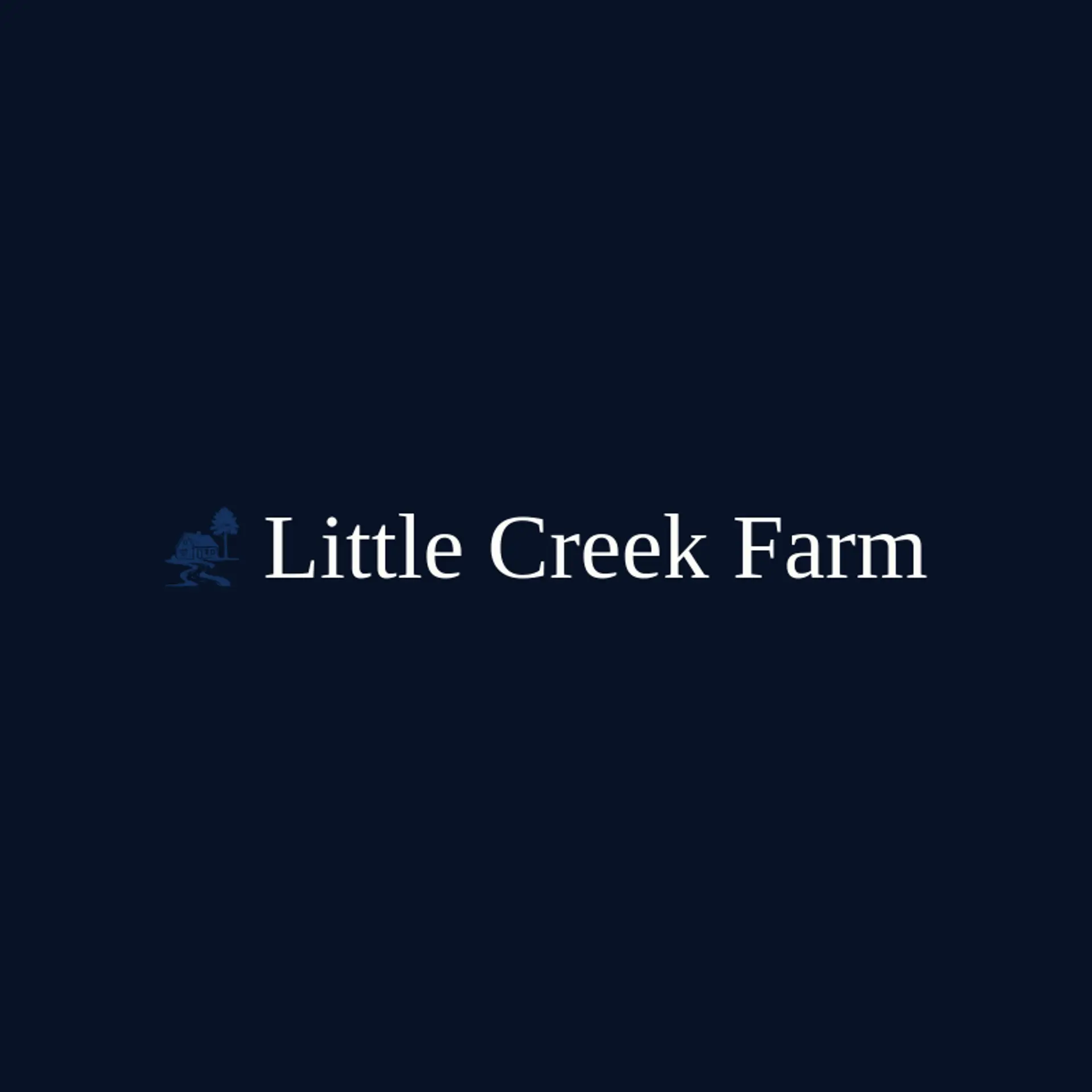 Little Creek Farm logo for homestead