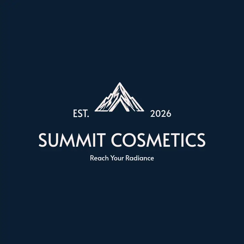 The makeup name Summit Cosmetics as a branded logo with a single color icon