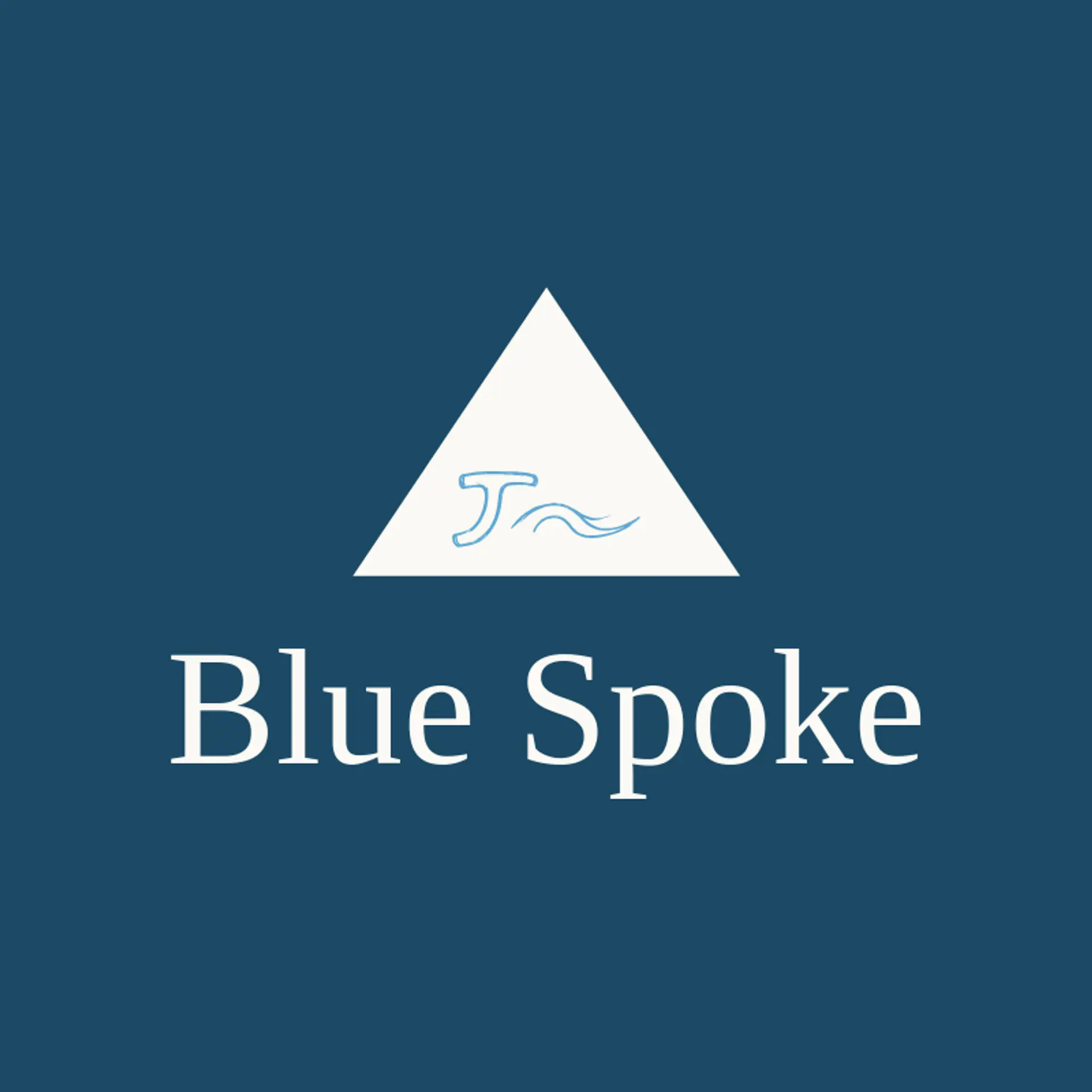 Blue Spoke logo for bike