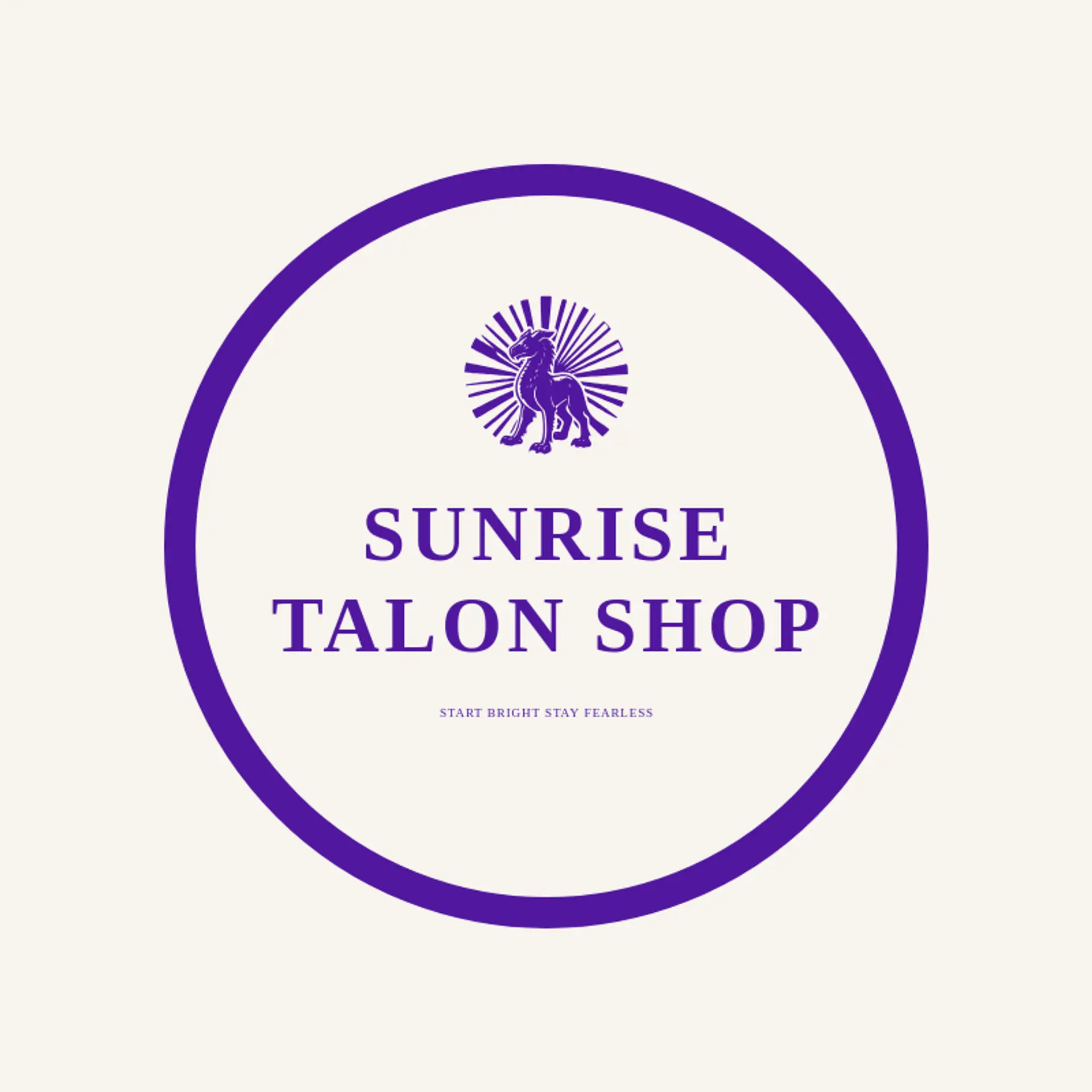 Sunrise Talon Shop logo for griffin