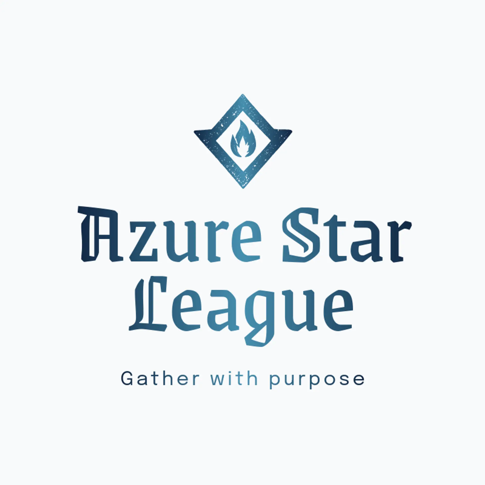 Azure Star League logo for jewish