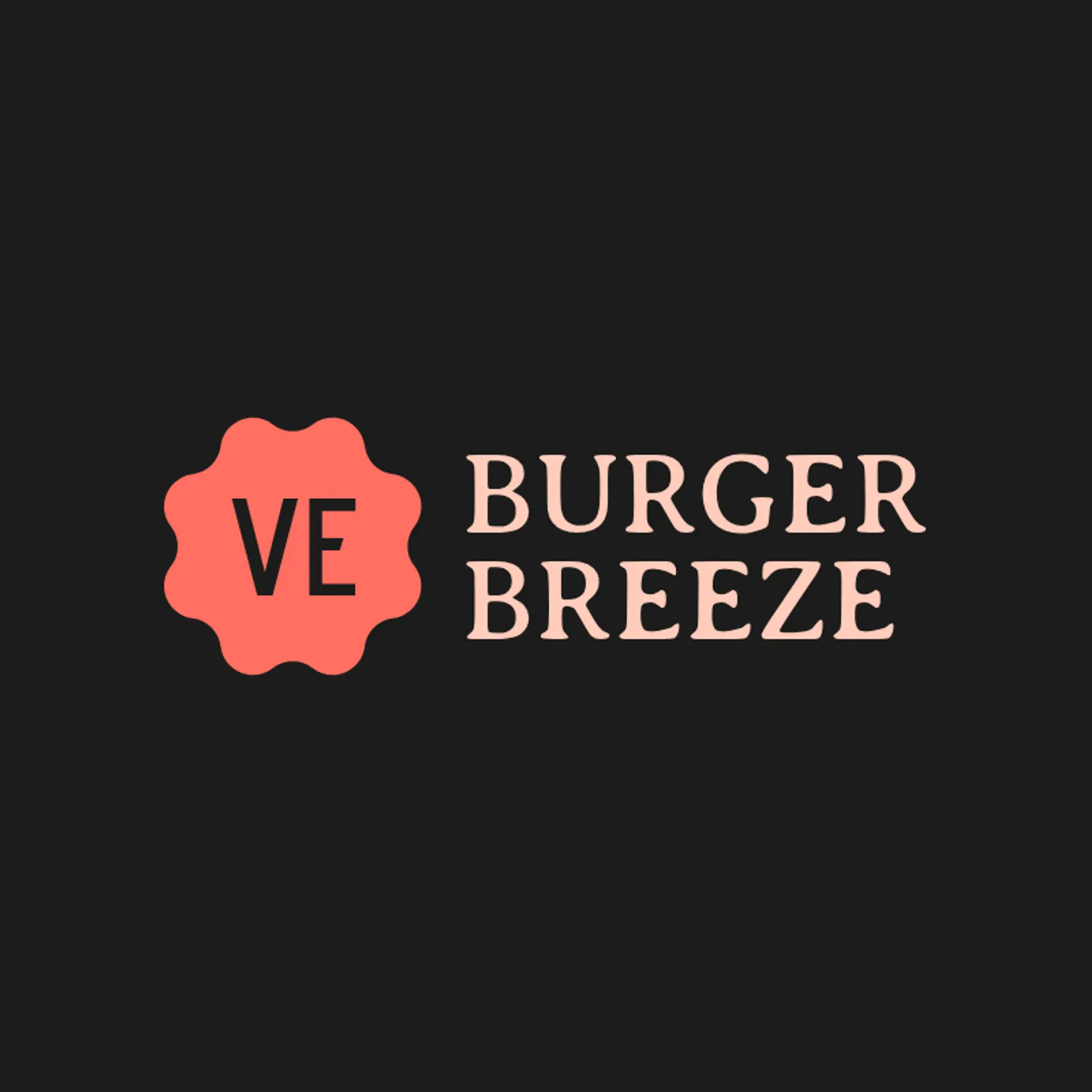 Burger Breeze logo for burger restaurant