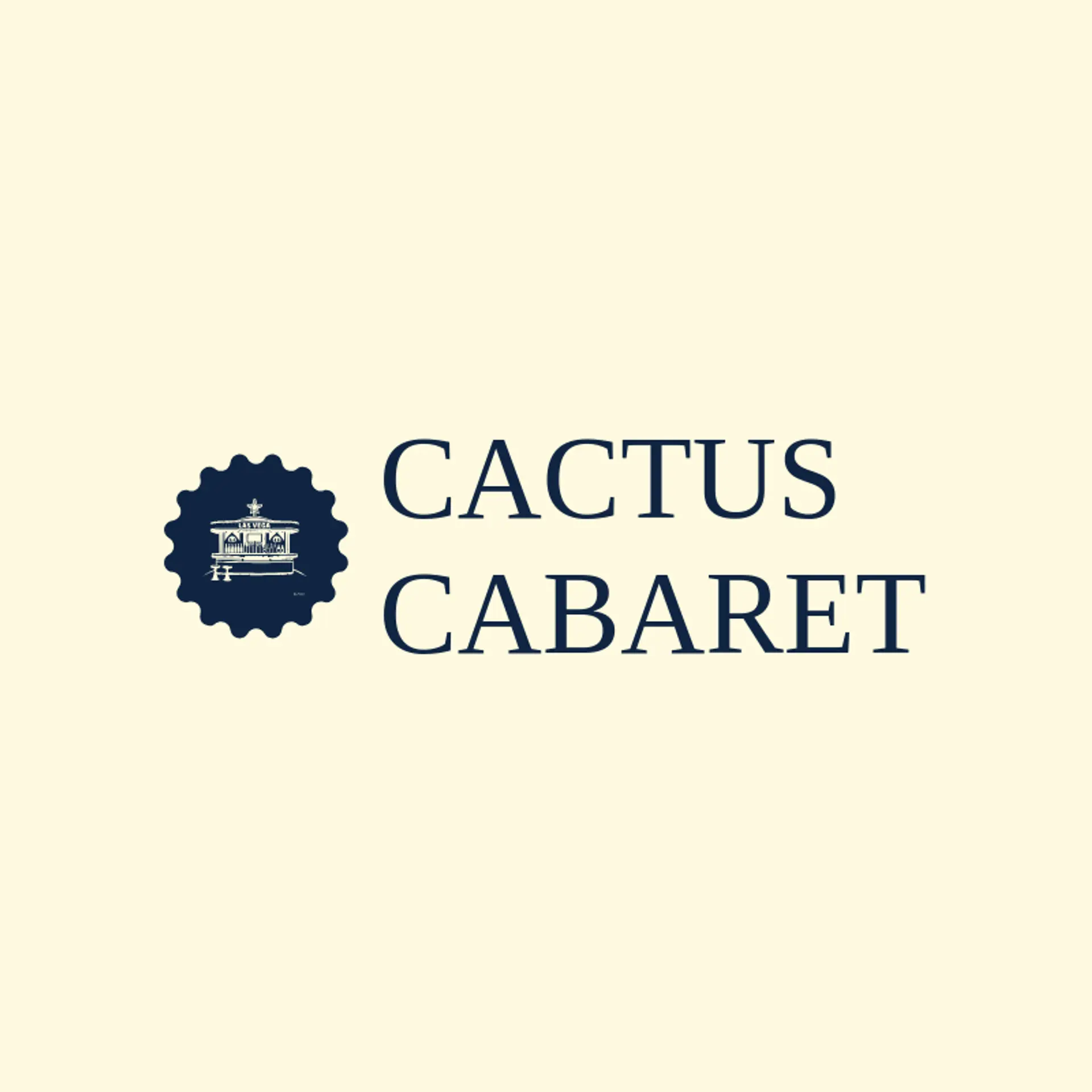 Cactus Cabaret logo for las vegas