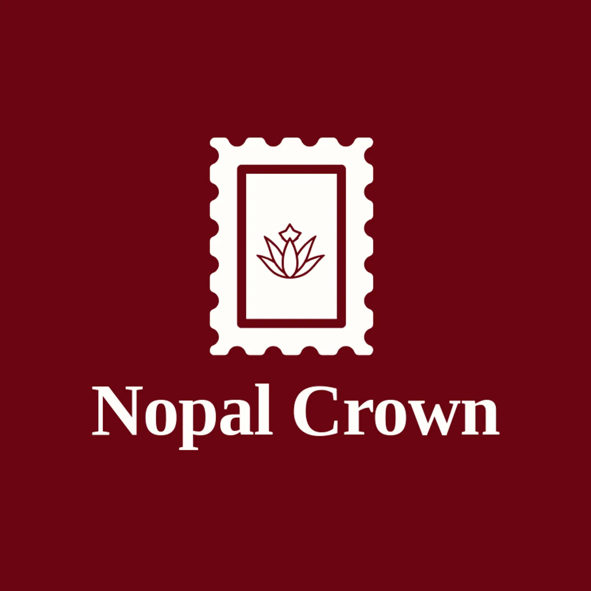Nopal Crown logo for tequila