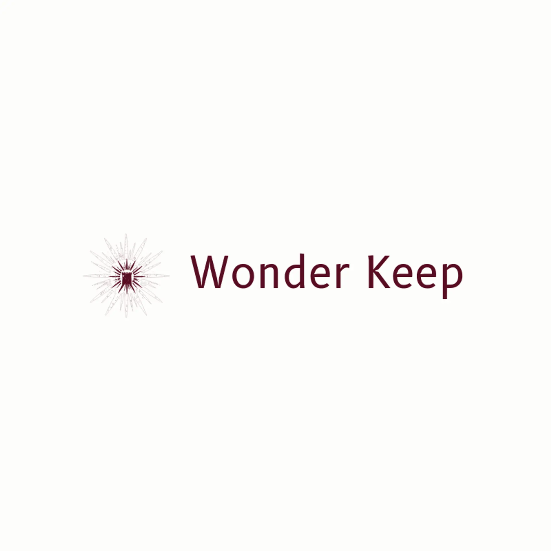 Wonder Keep logo for theme park